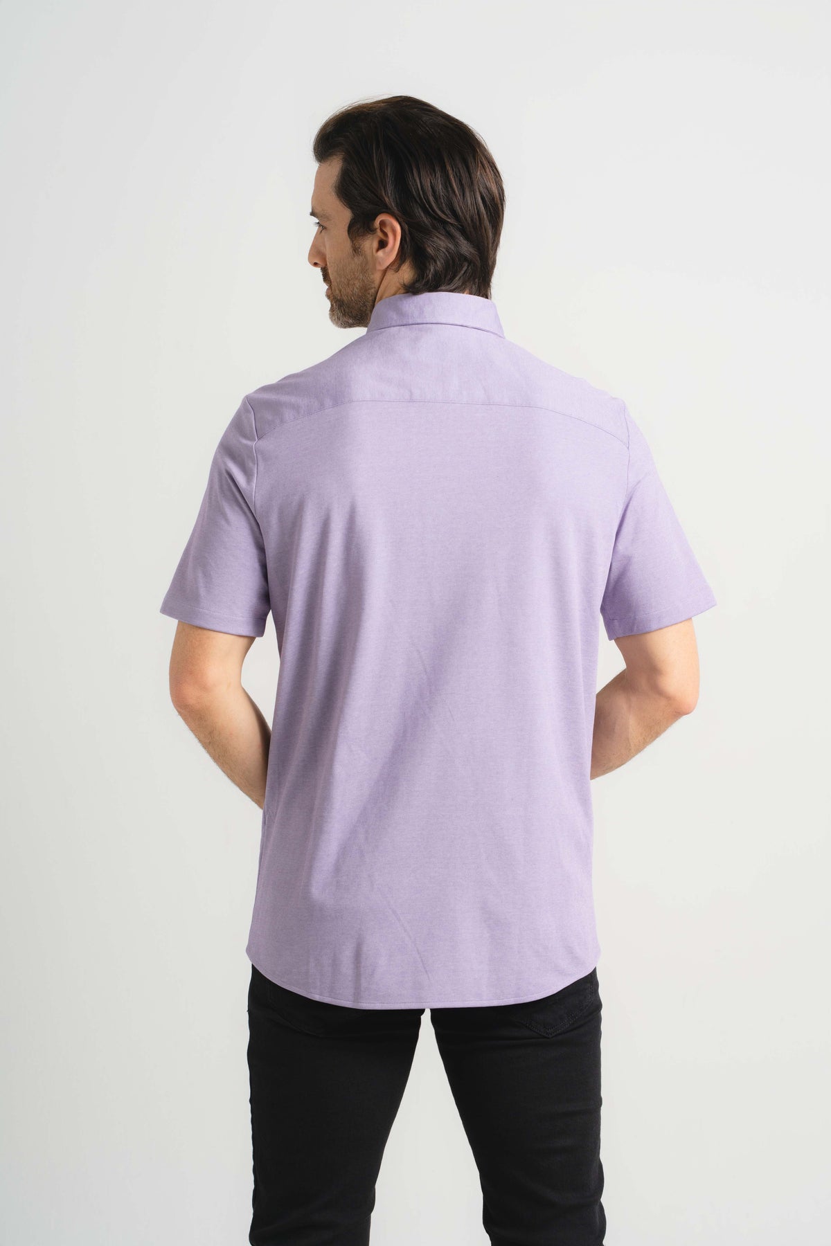 Plum Piacere Knit Short Sleeve Shirt