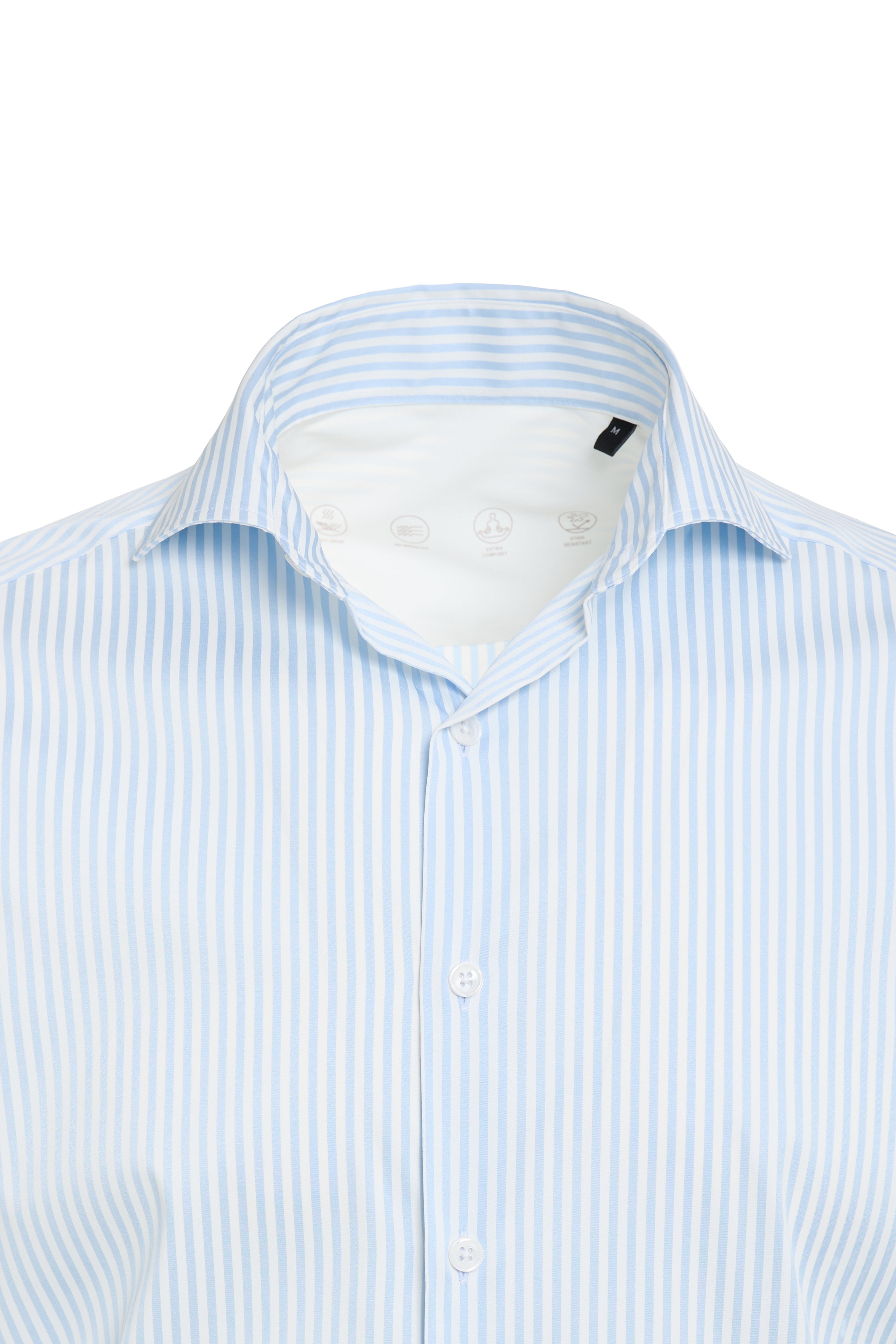 Blue Stripe Ufficio Dress Shirt