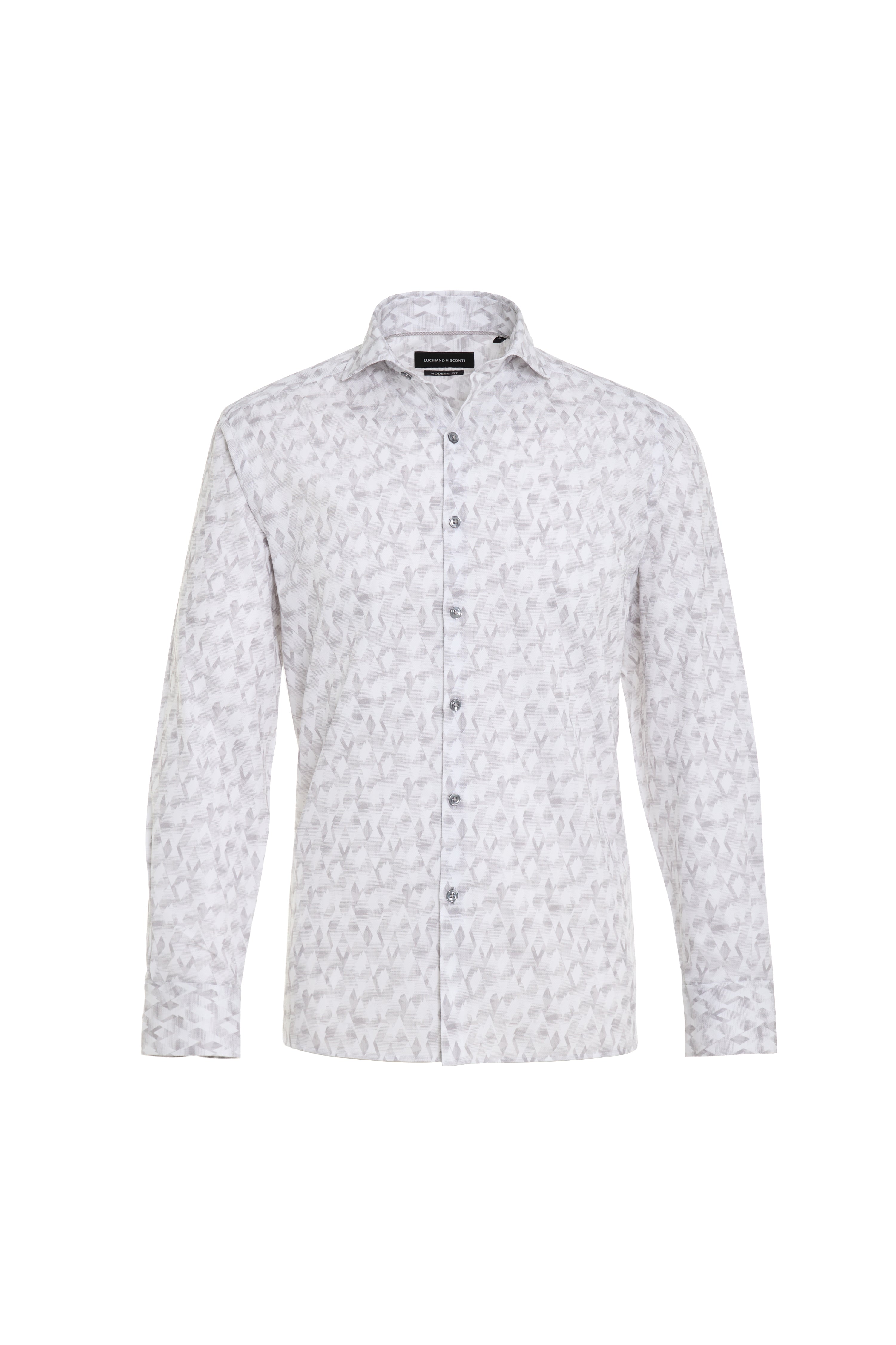 Grey Montagne Abstract Shirt