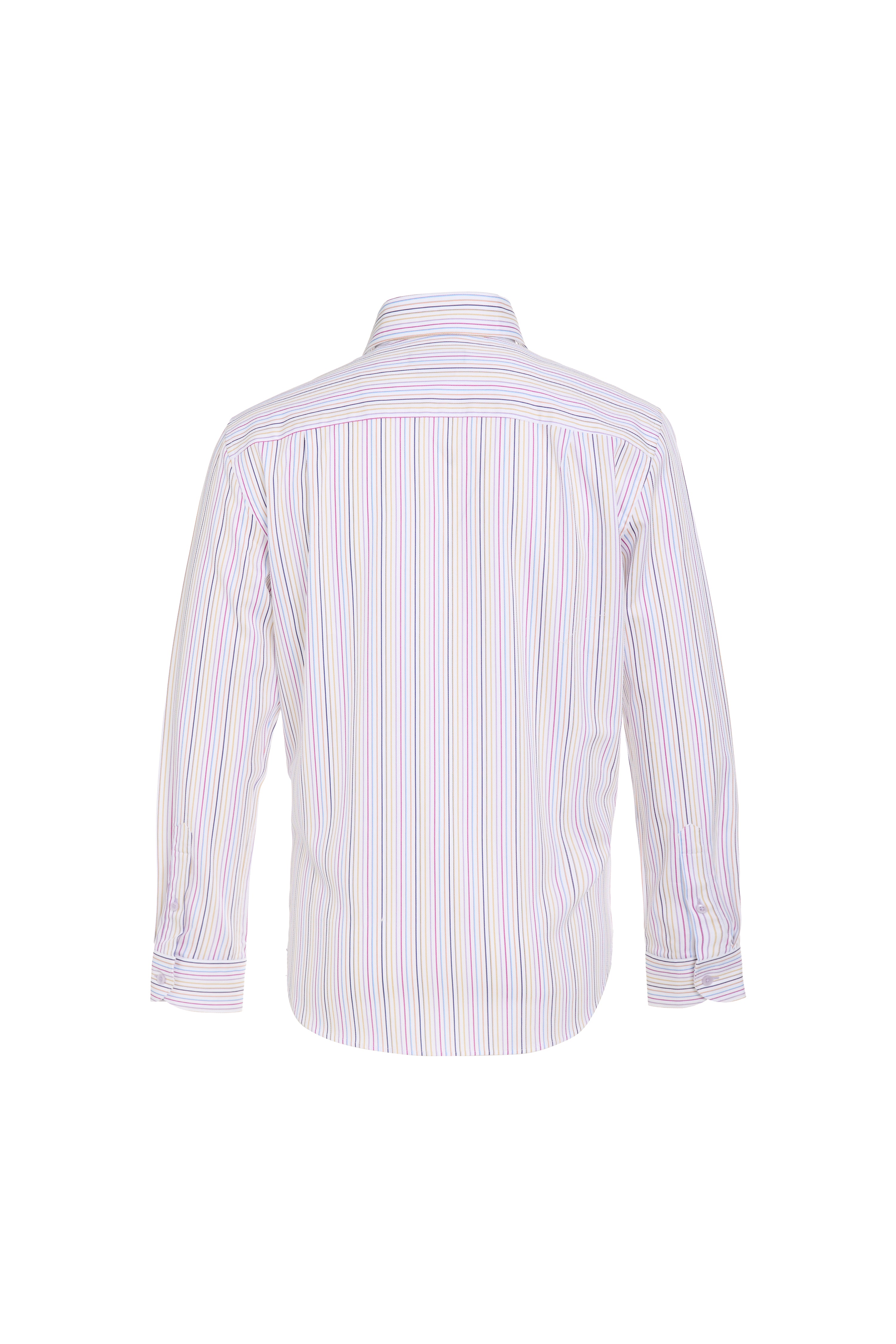 Technicolor Stripe Shirt