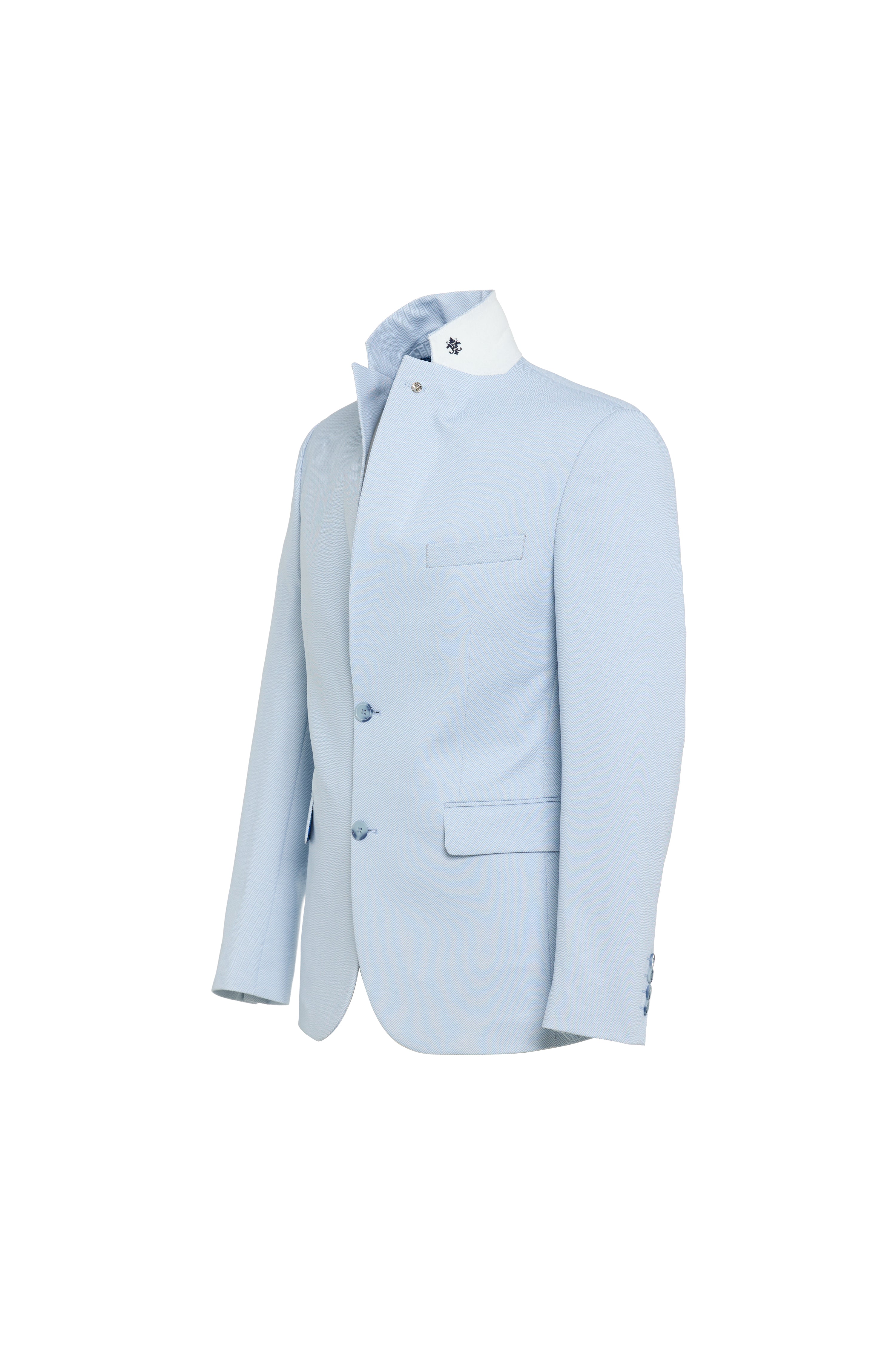 Sky Herringbone Jacket