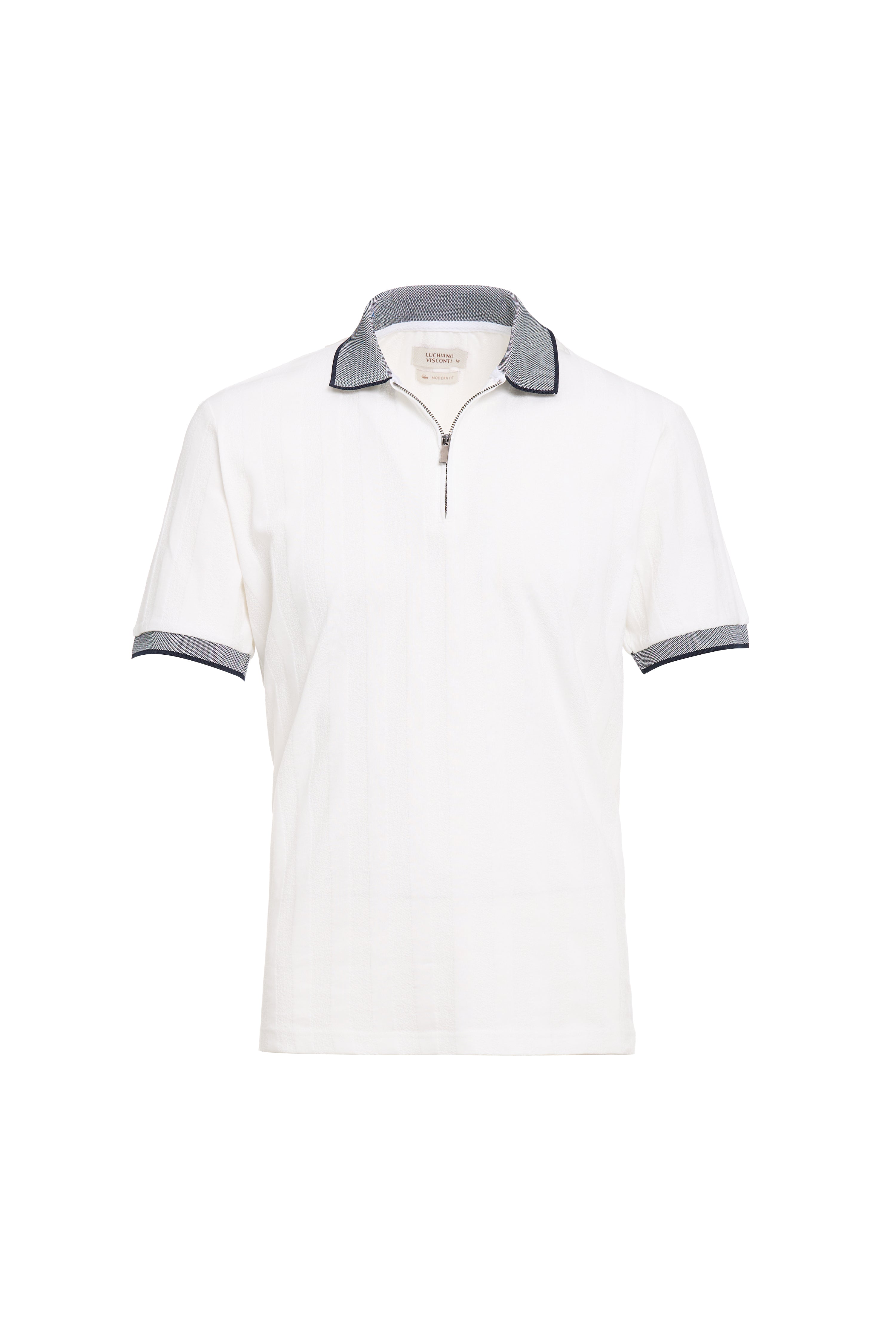 Yacht Stretch Zip Polo
