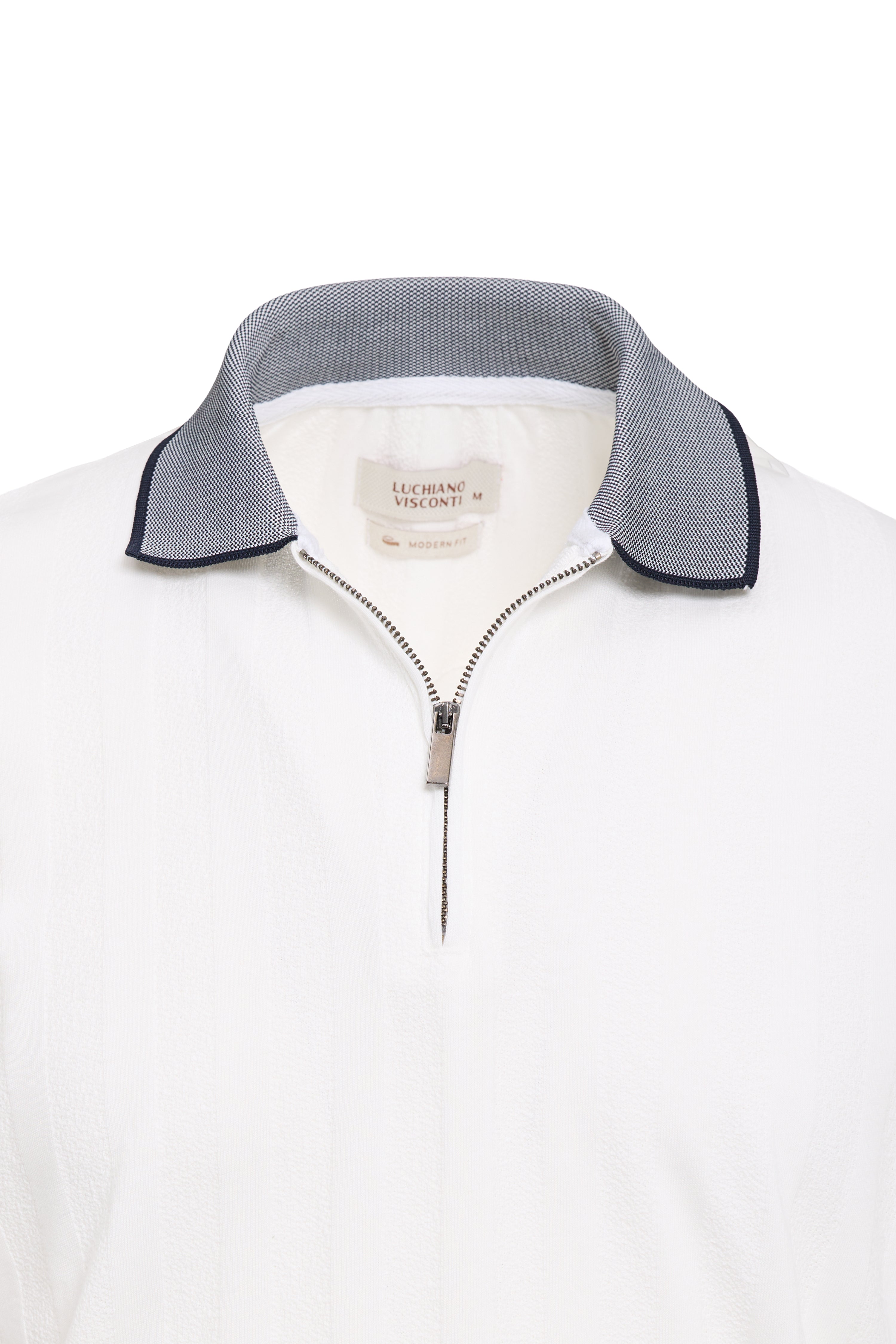 Yacht Stretch Zip Polo