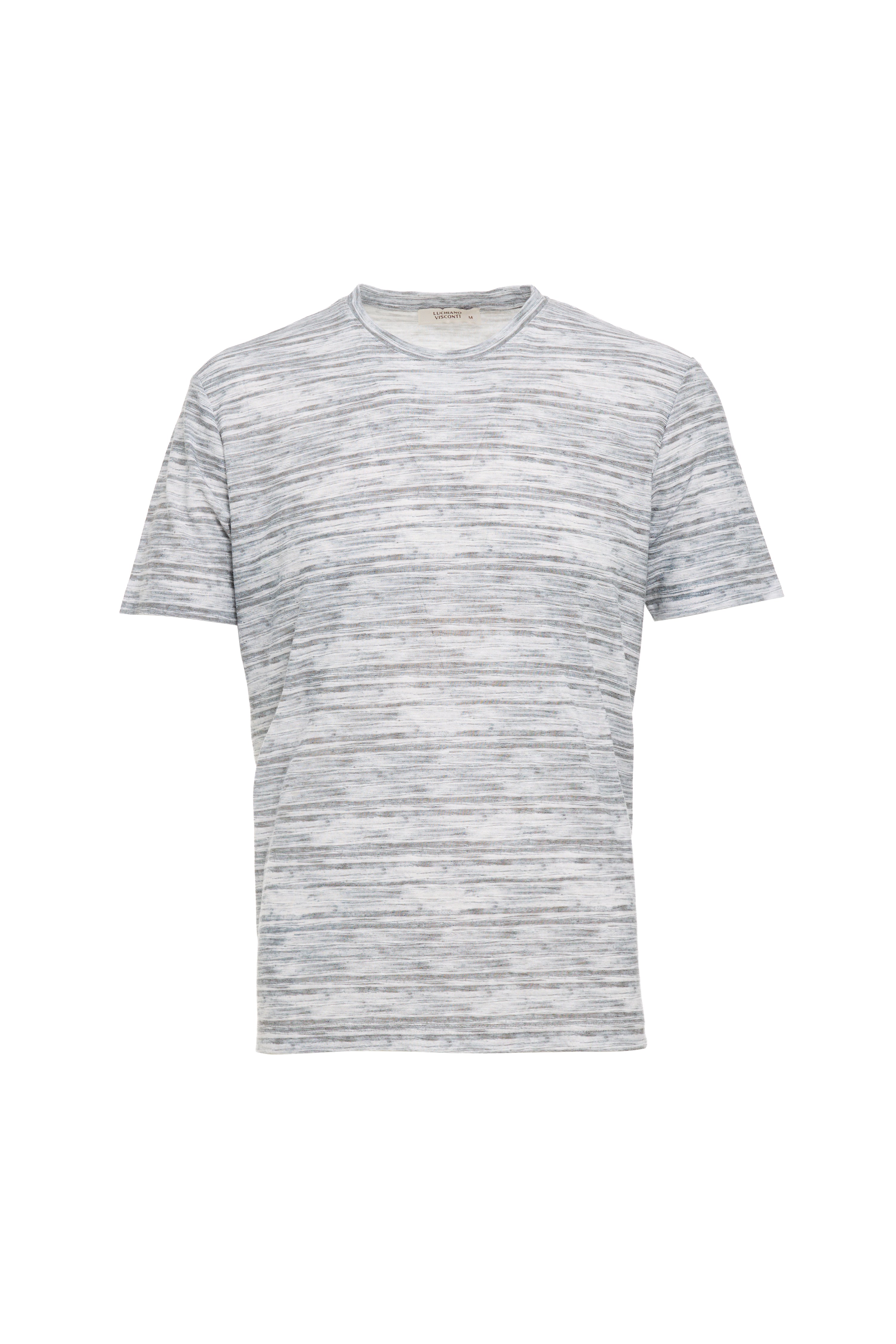 Grey Ripples Soft Tee