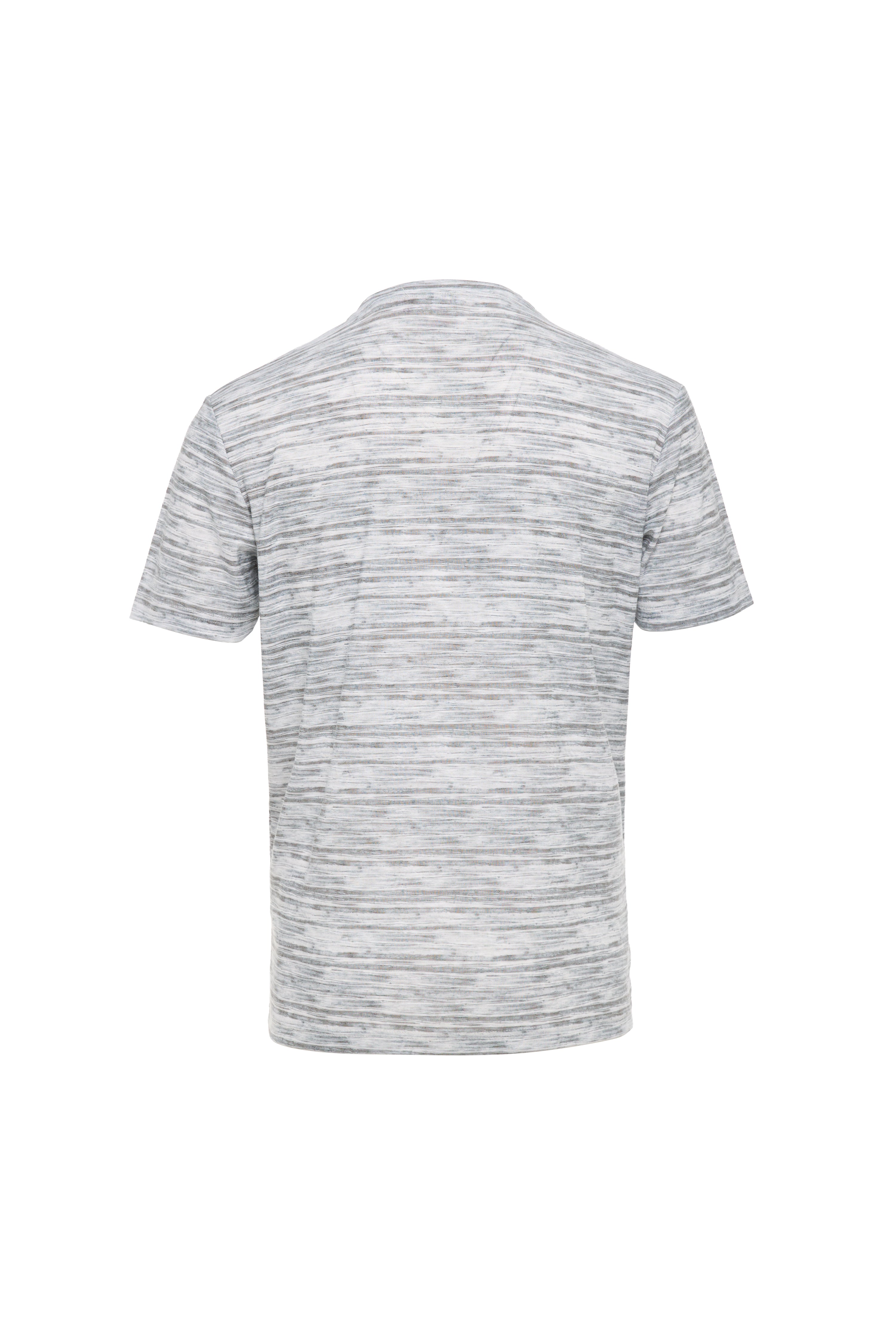 Grey Ripples Soft Tee