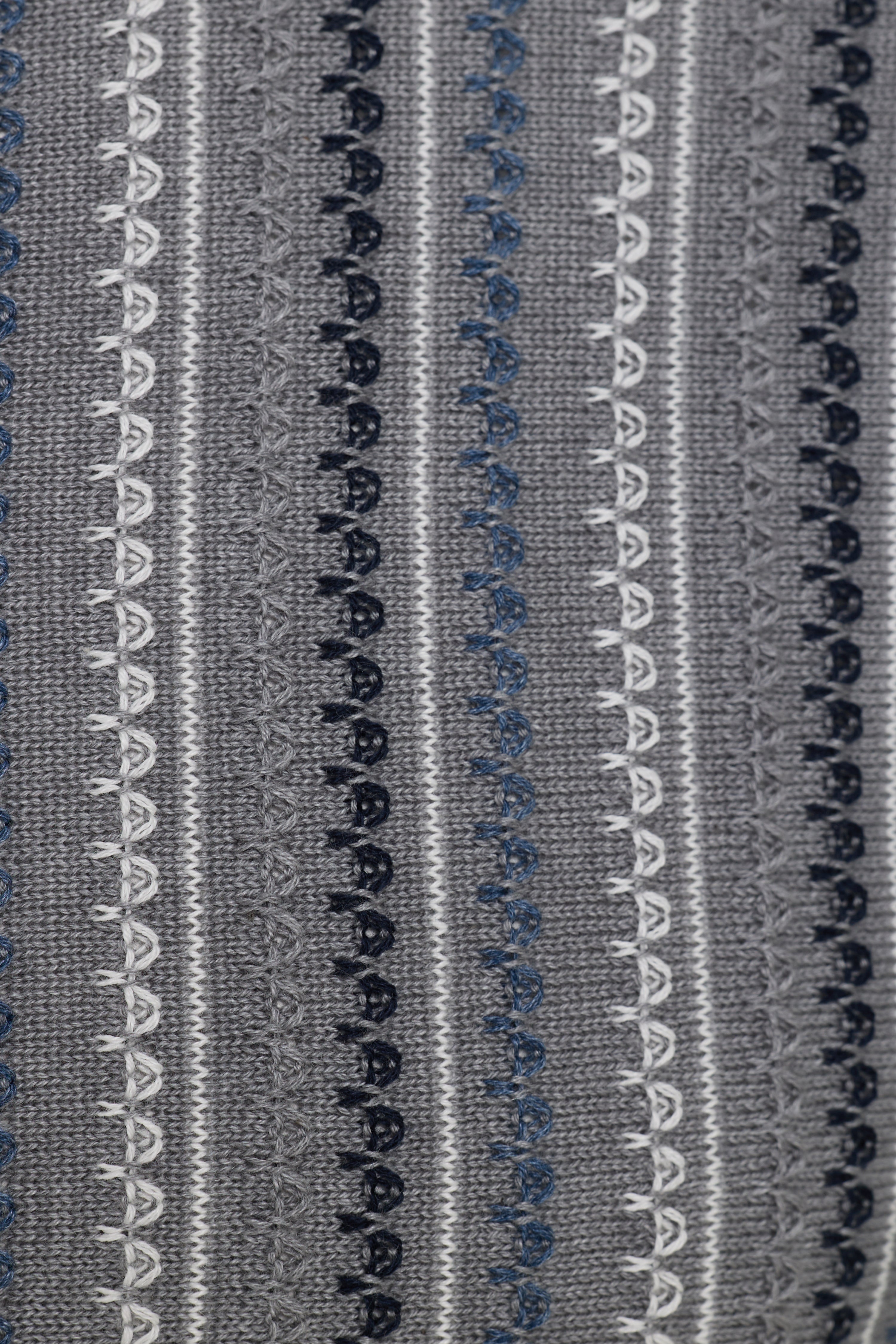 Grey Giuseppe Knit Full Button Shirt