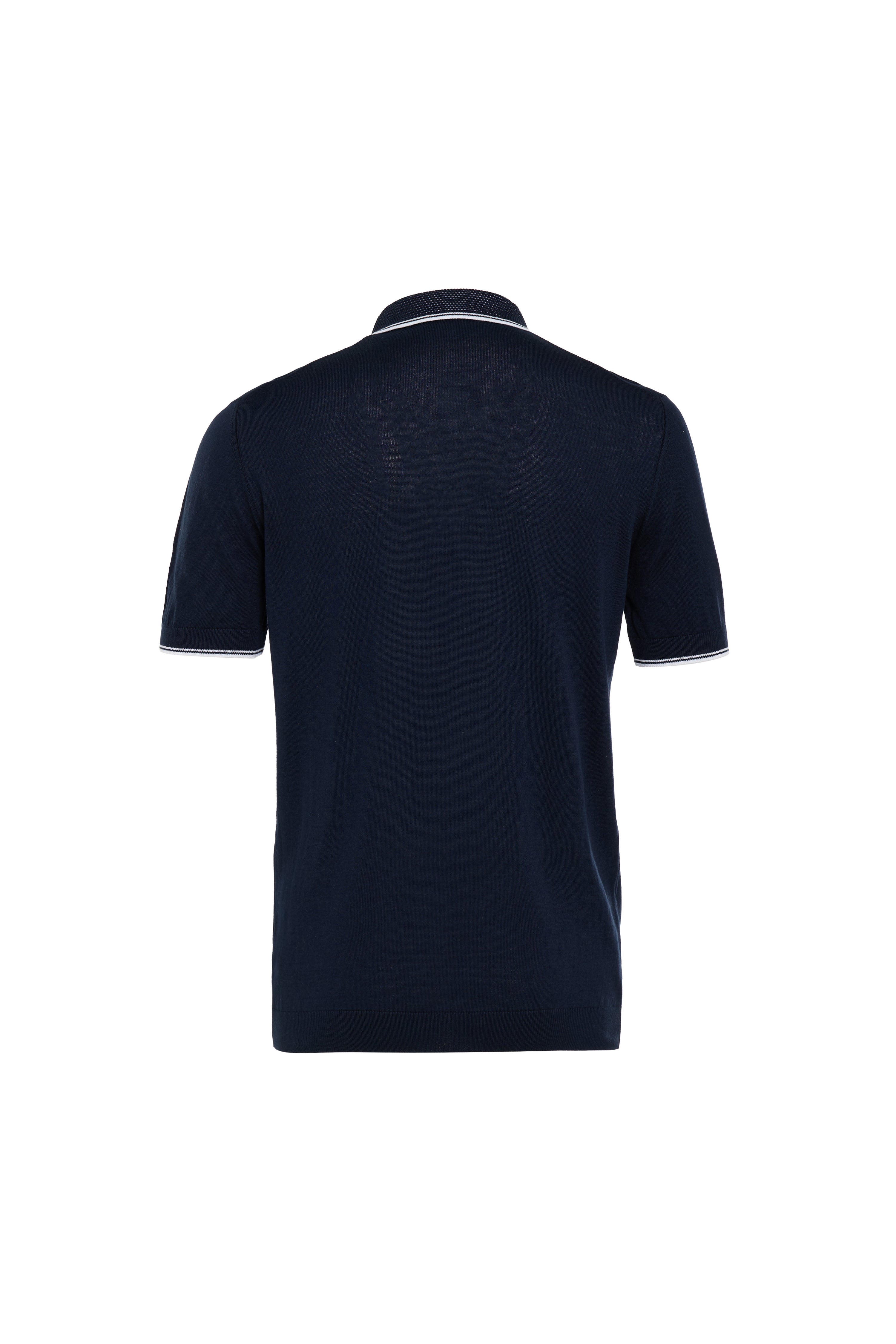 Carpi Knit Quarter Zip Polo
