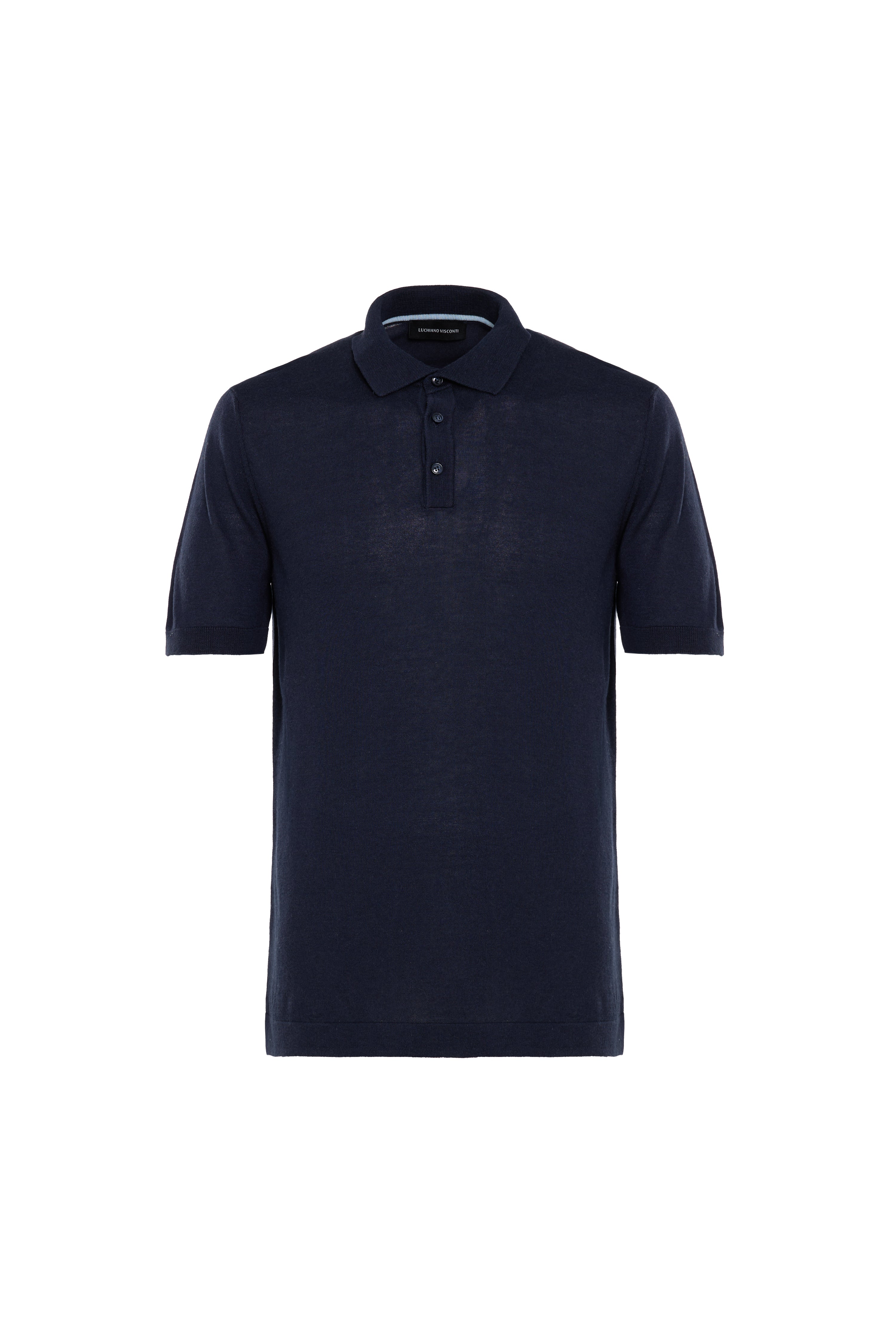 Navy Ricorrere Solid Polo