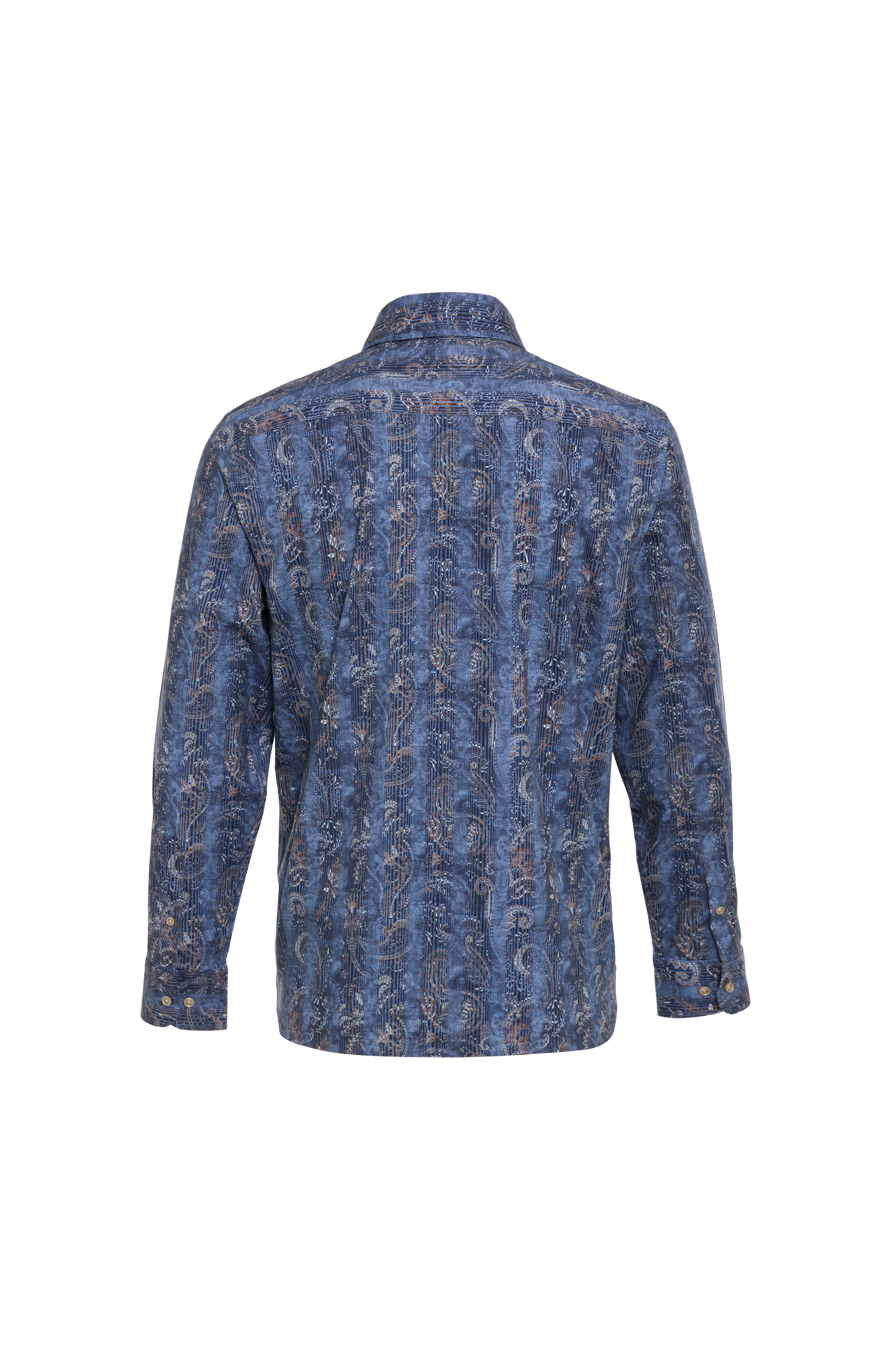 Persiane Paisley Print Long Sleeve Shirt