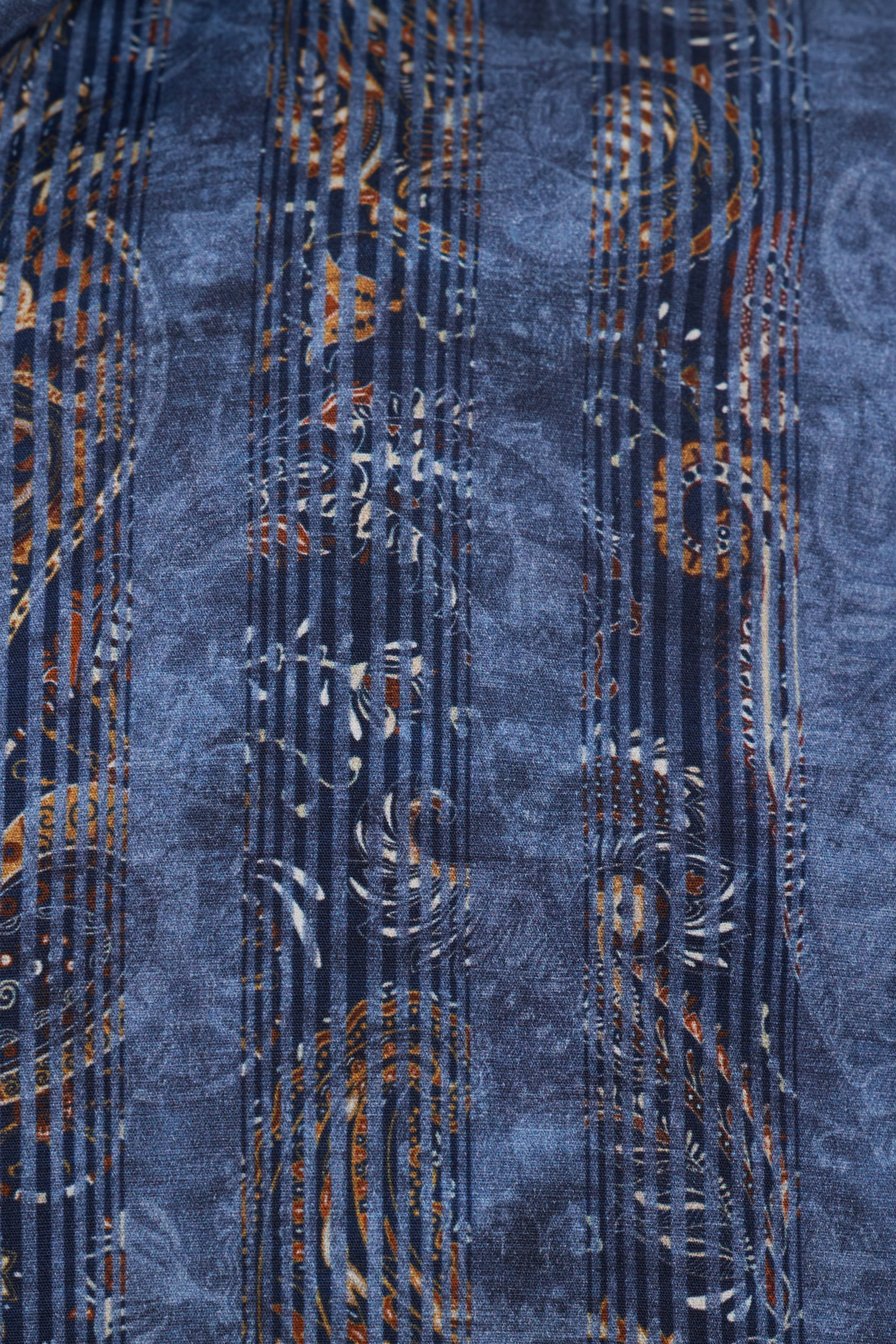 Persiane Paisley Print Long Sleeve Shirt