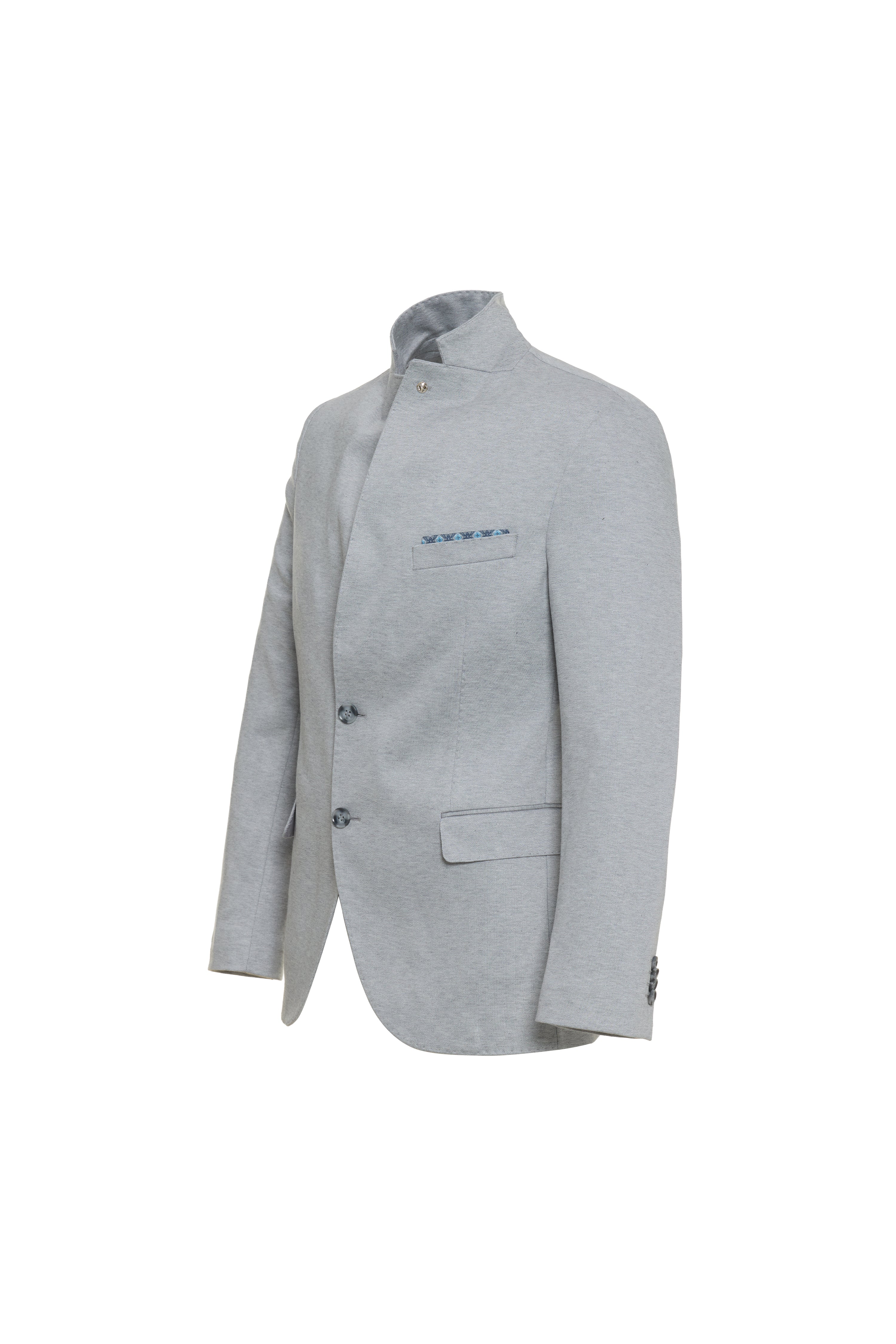 Grey Sabbia Knit Blazer