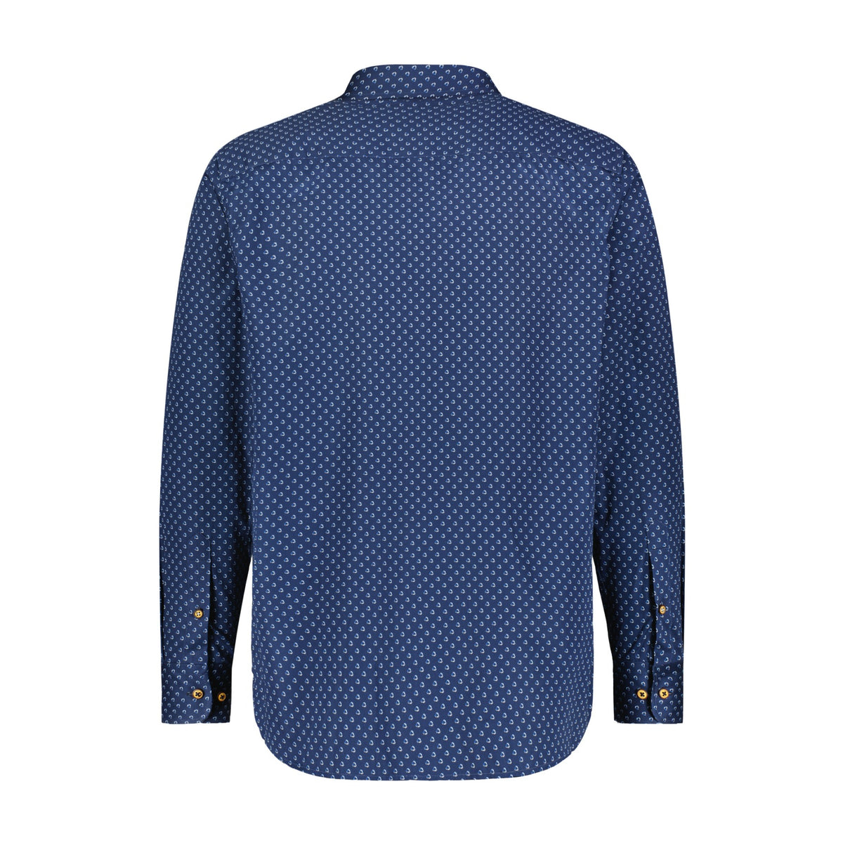 Geometric Sphere Print Long Sleeve Shirt