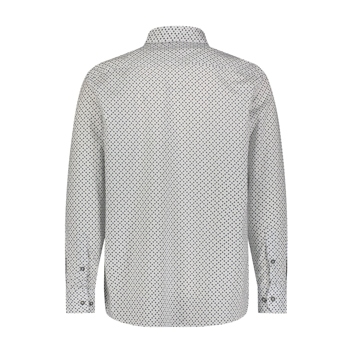 Geo Star Print Long Sleeve Shirt