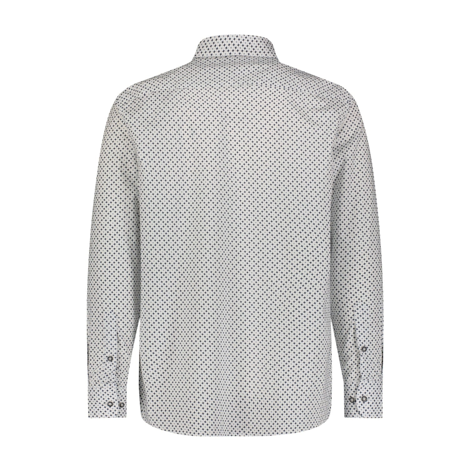 Geo Star Print Long Sleeve Shirt