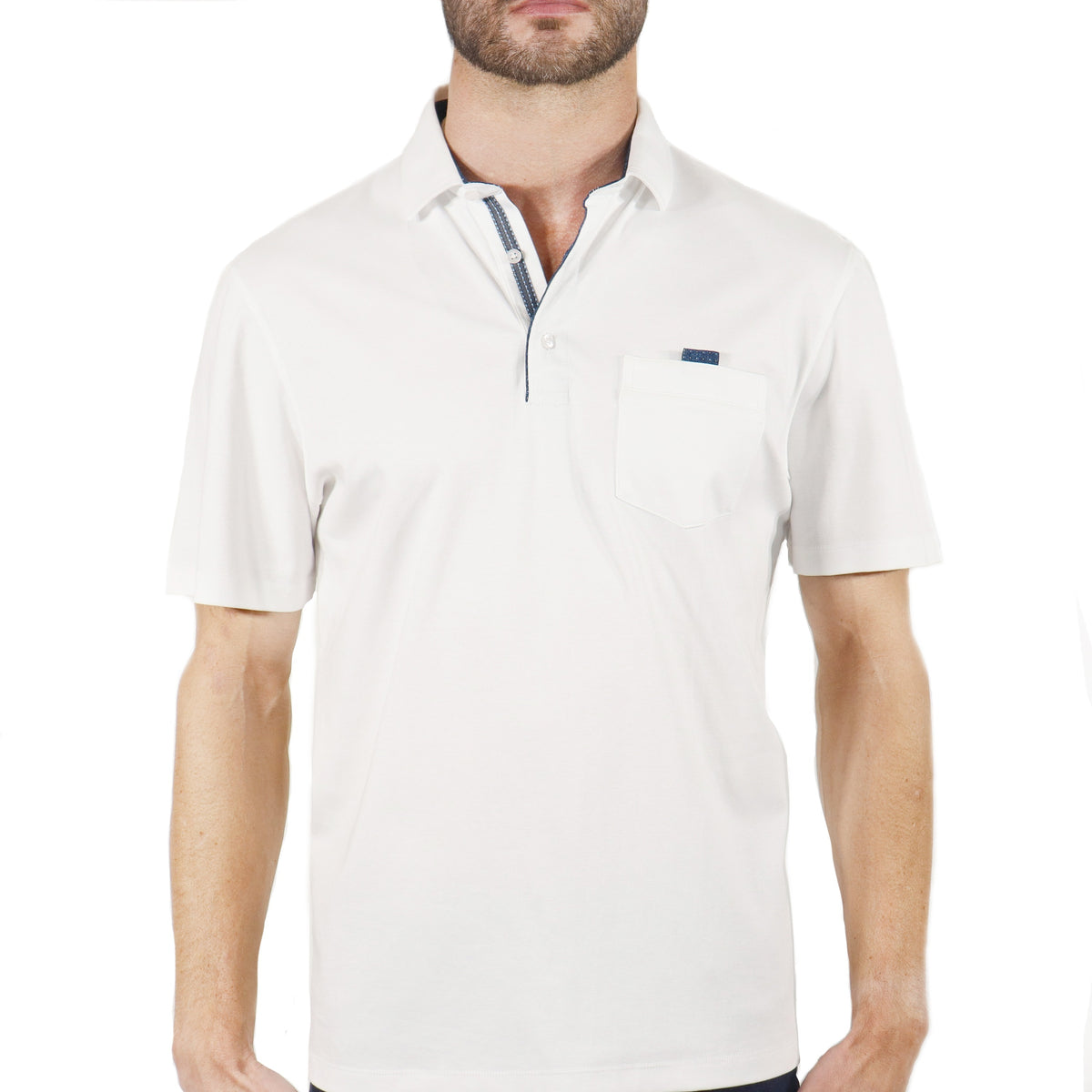 Max Colton White Polo