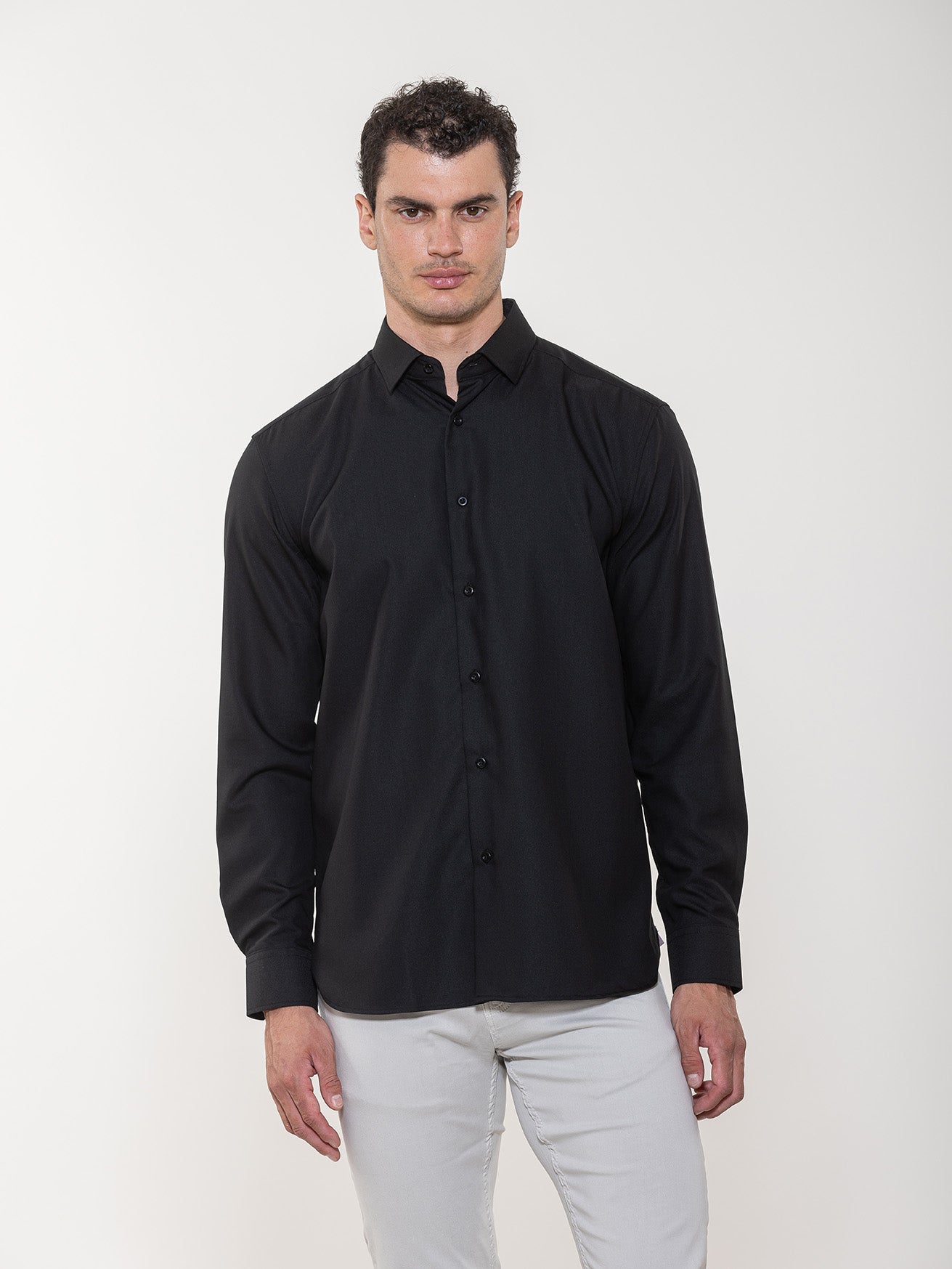 Black Azienda Knit Shirt