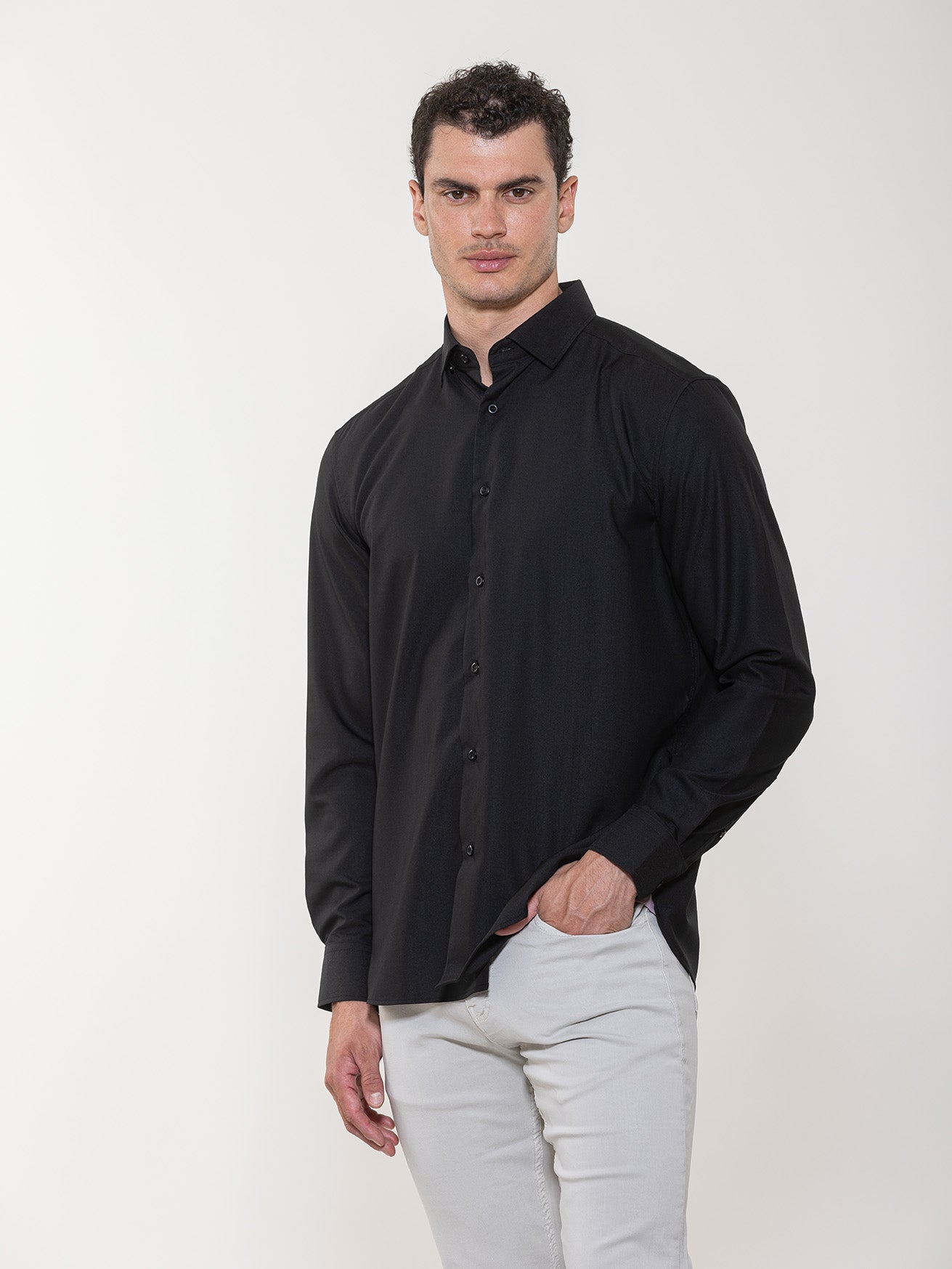 Black Azienda Knit Shirt
