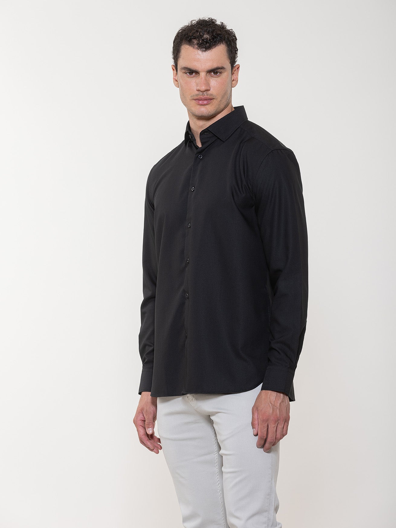 Black Azienda Knit Shirt