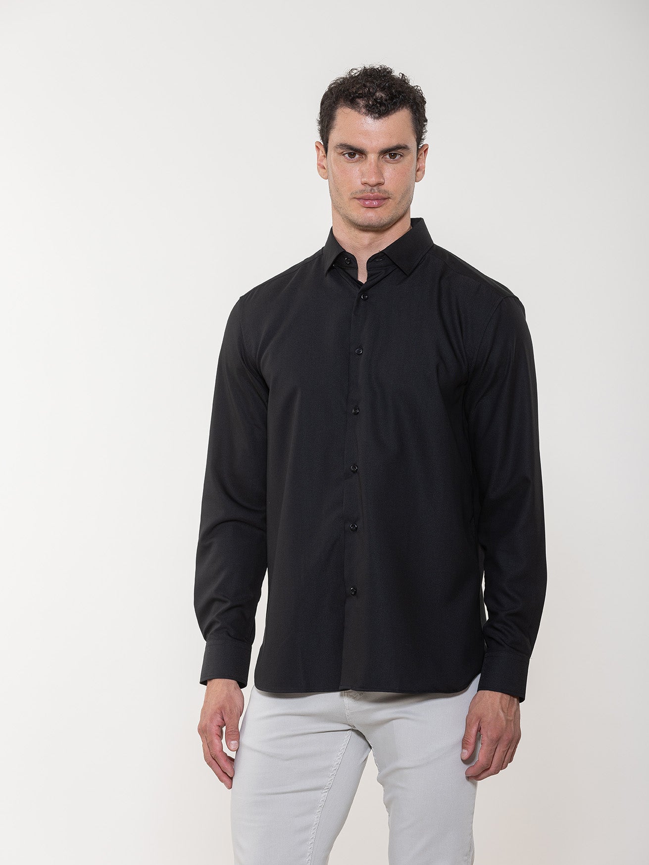 Black Azienda Knit Shirt