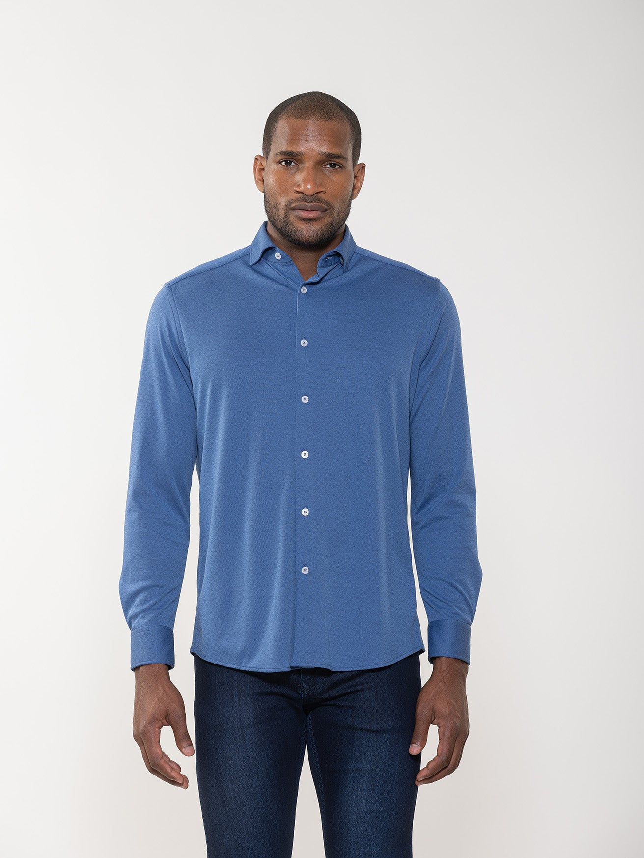 Indigo Azienda Knit Shirt