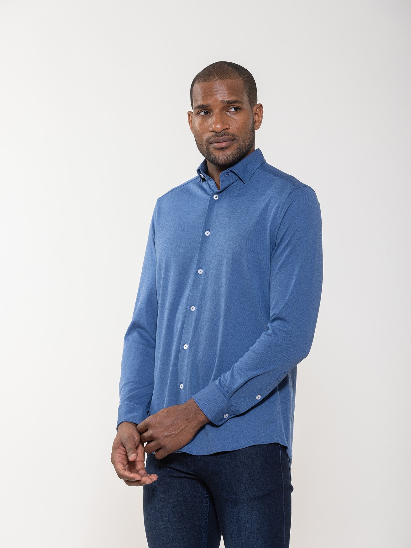 Indigo Azienda Knit Shirt