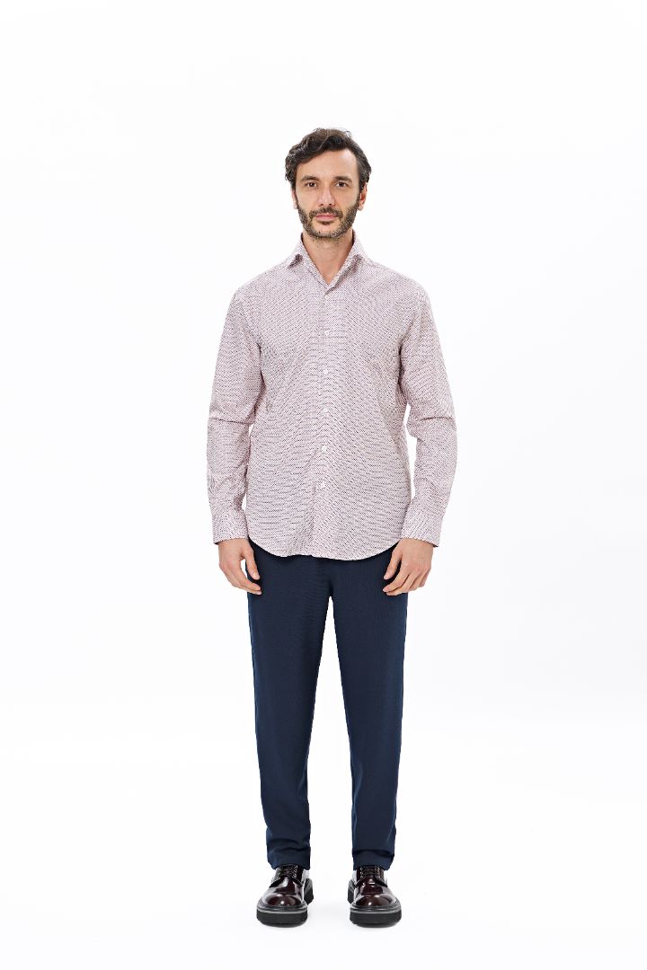 1-Piece Collar Ecru Shirt