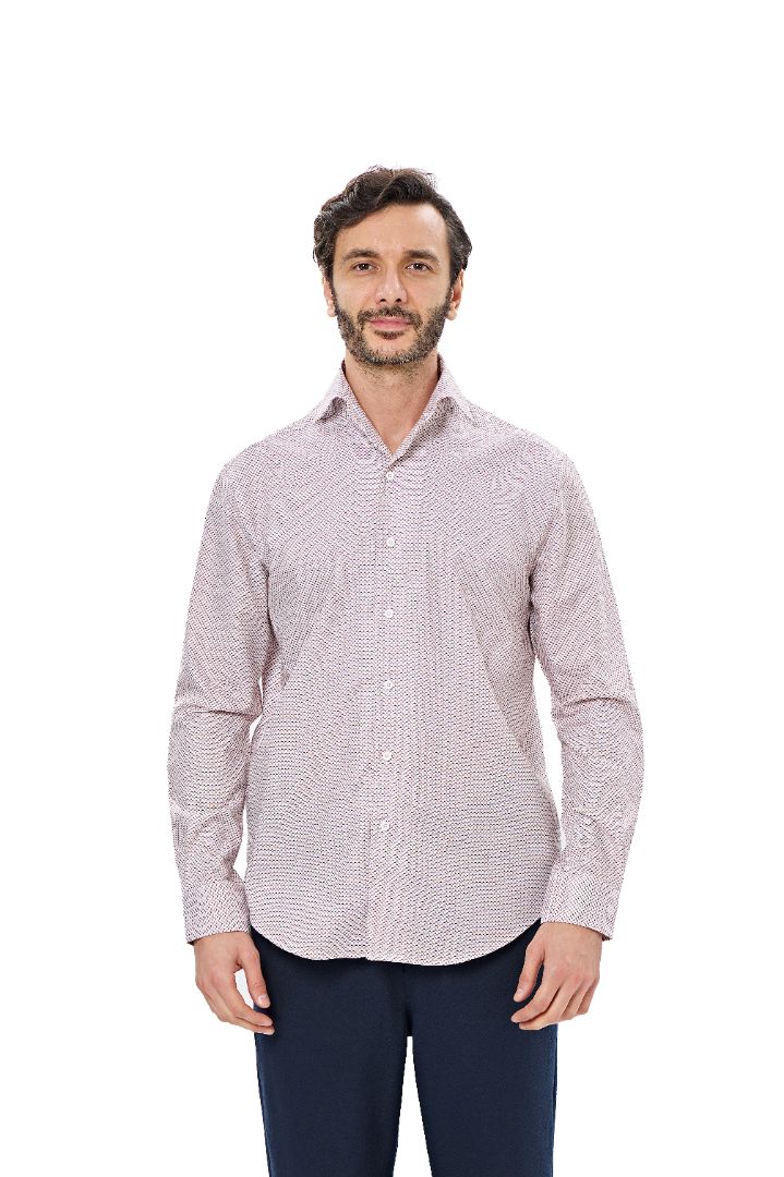 1-Piece Collar Ecru Shirt Multi / S 1-Piece Collar Ecru Shirt Multi / S
