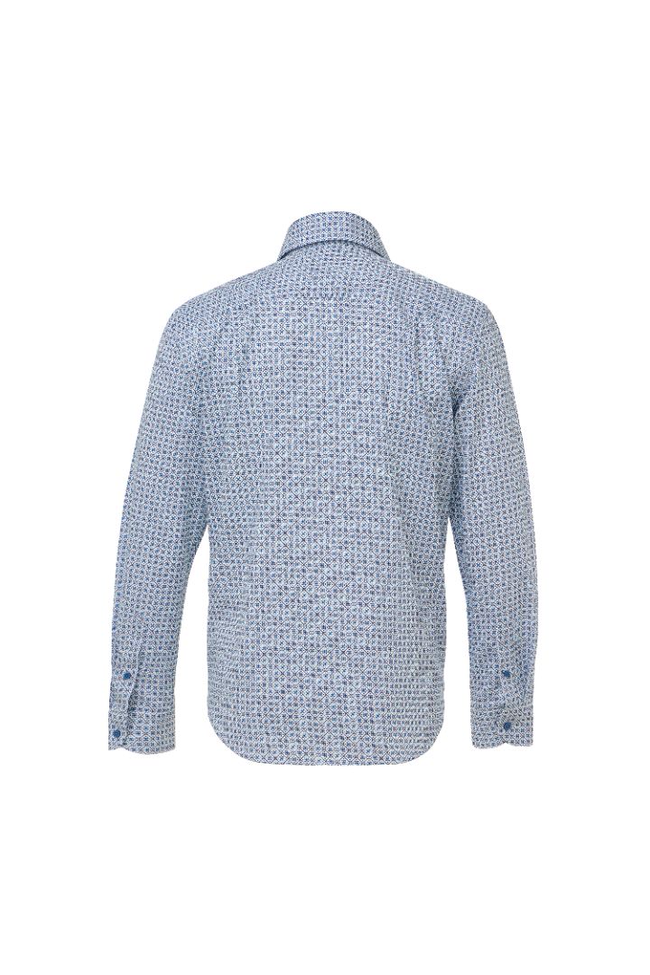 Madre Diamond Geo One-Piece Collar Shirt