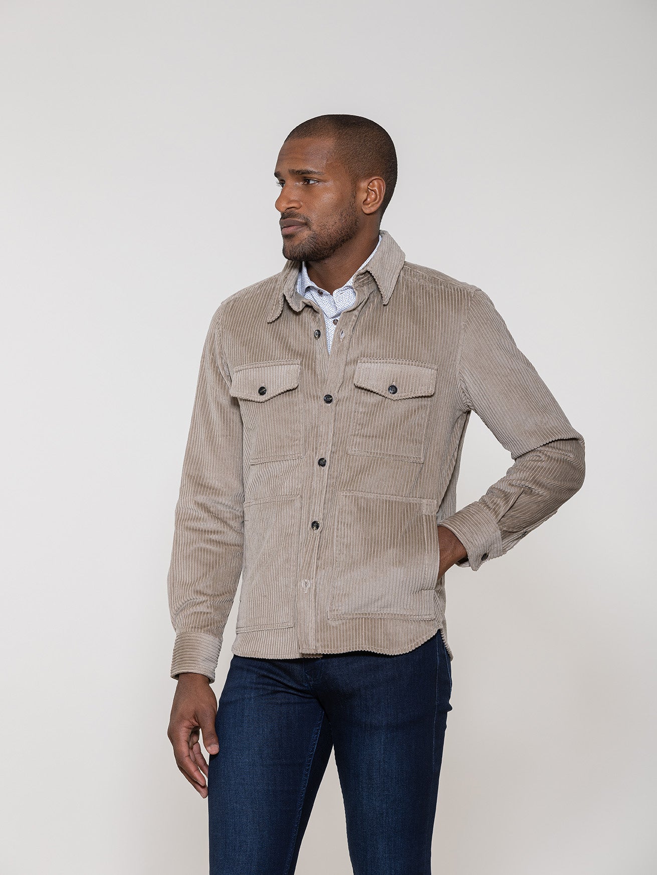 Everest Corduroy Shacket