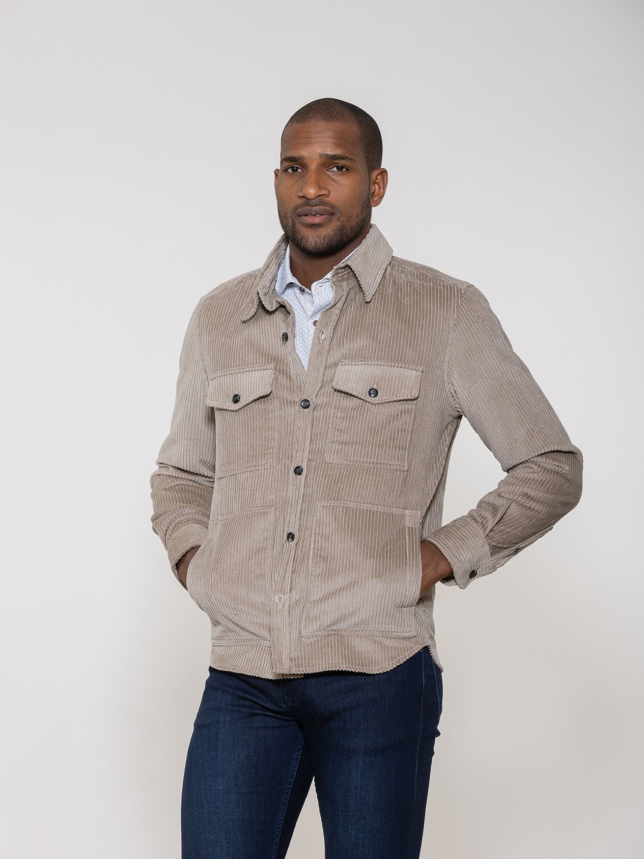 Everest Corduroy Shacket