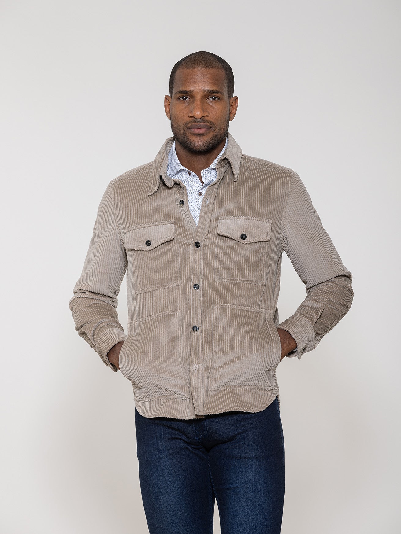 Everest Corduroy Shacket