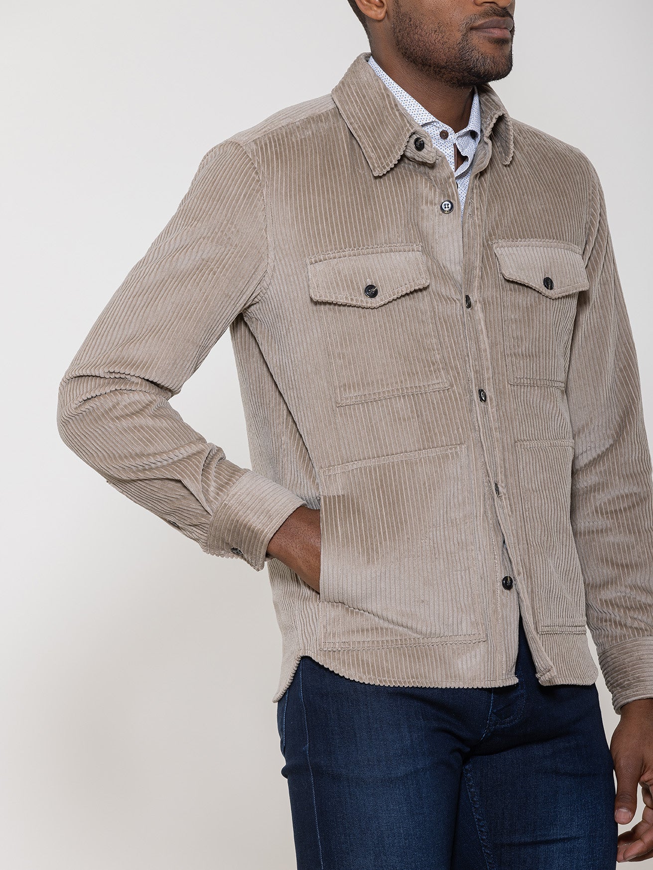 Everest Corduroy Shacket