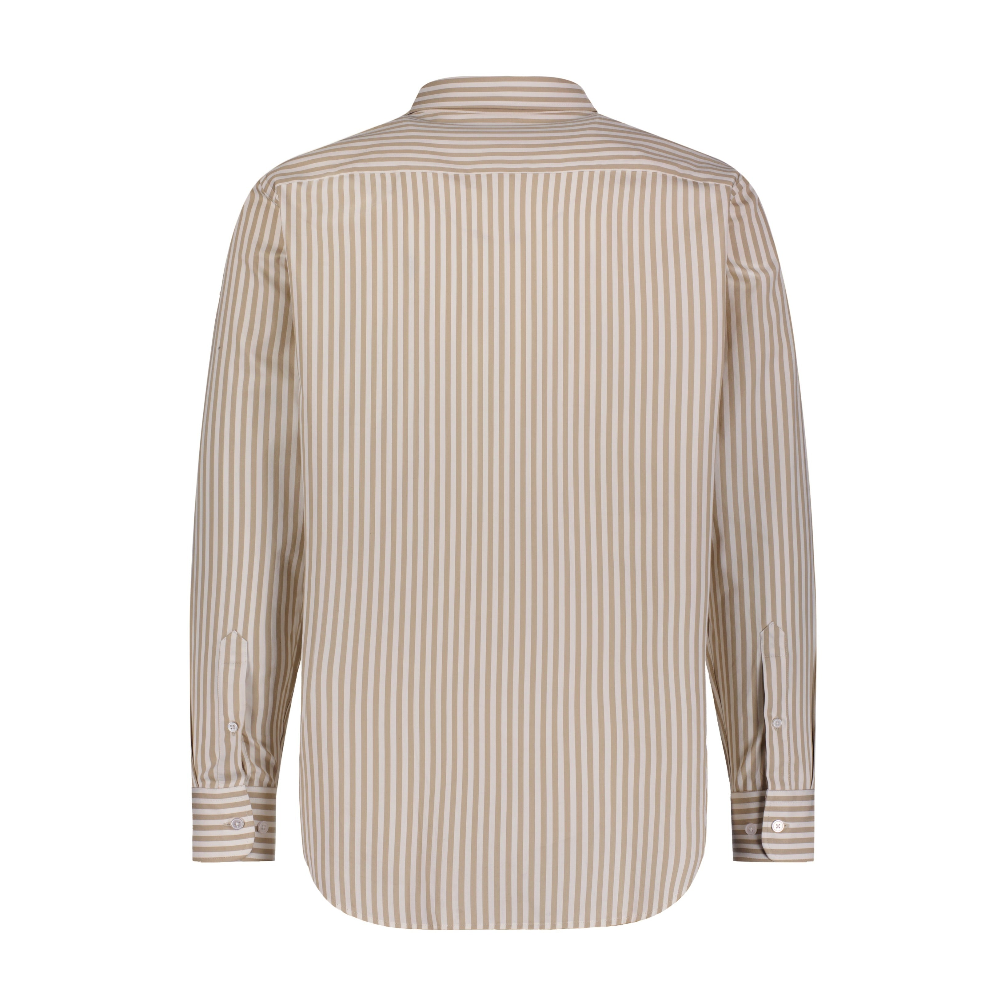 Awning Stripe Long Sleeve Woven Shirt