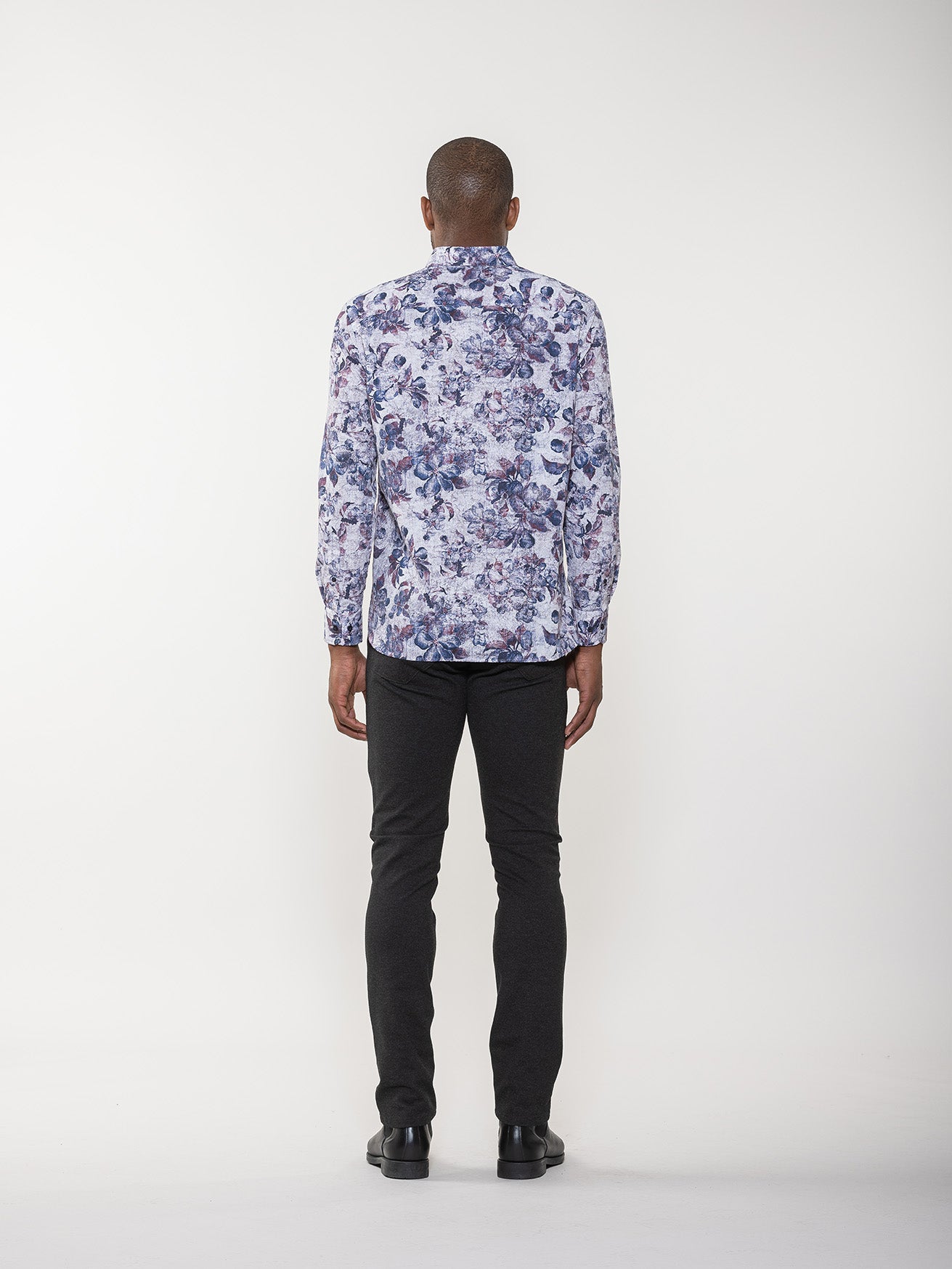 Antique Floral Print Shirt