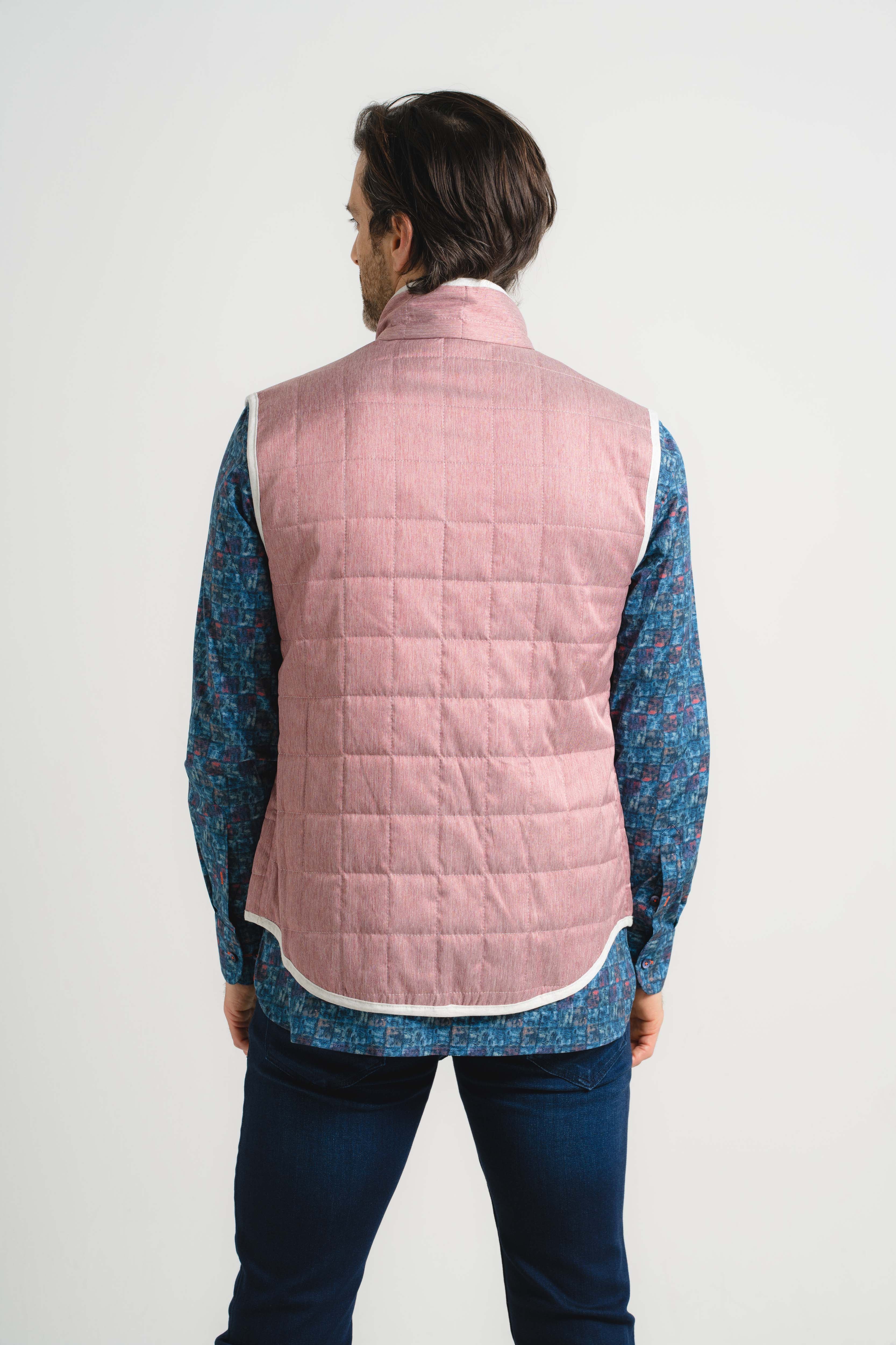 Barn Red Quilted Vest