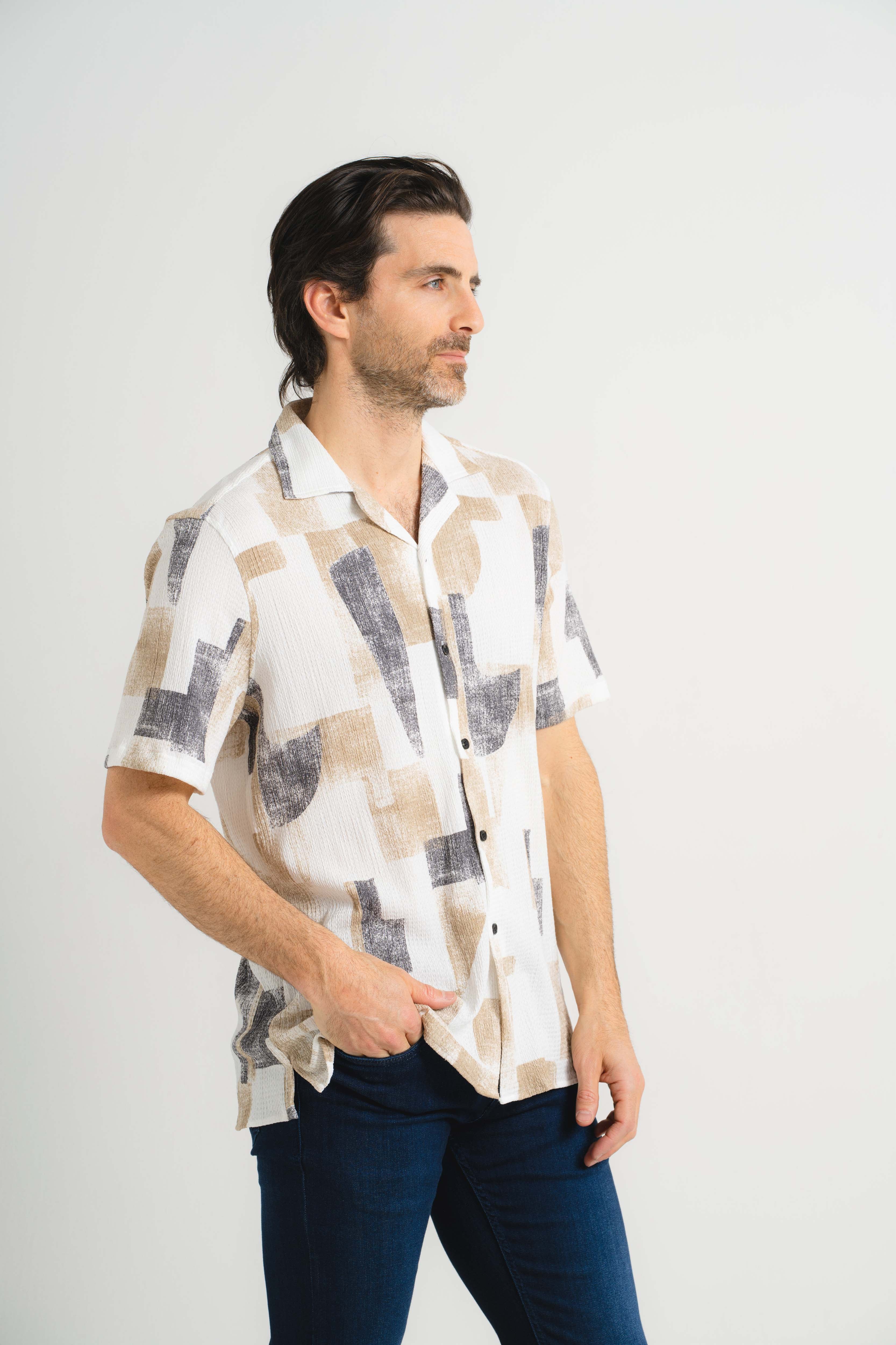Cubism Sand Dune Short Sleeve Shirt