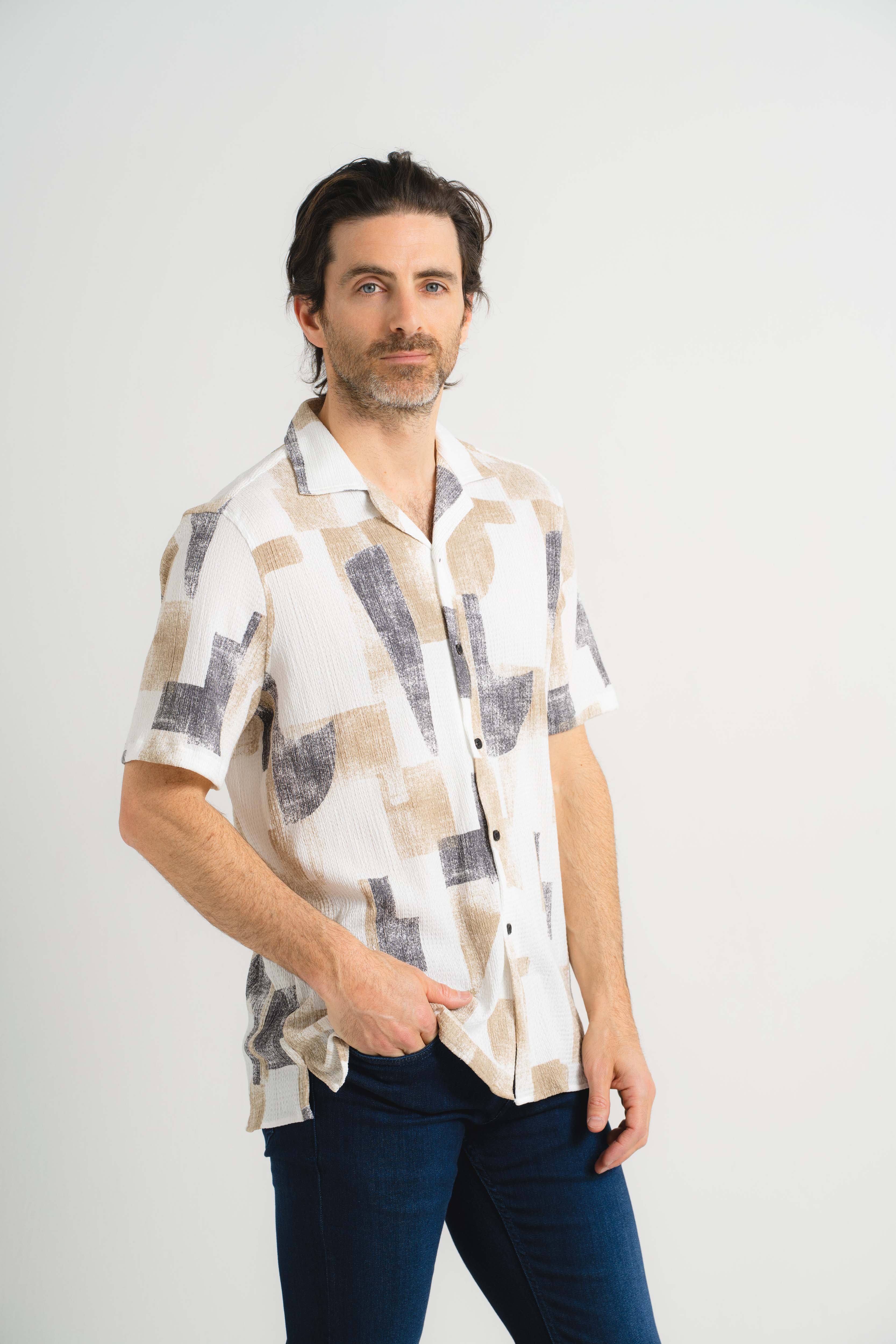 Cubism Sand Dune Short Sleeve Shirt