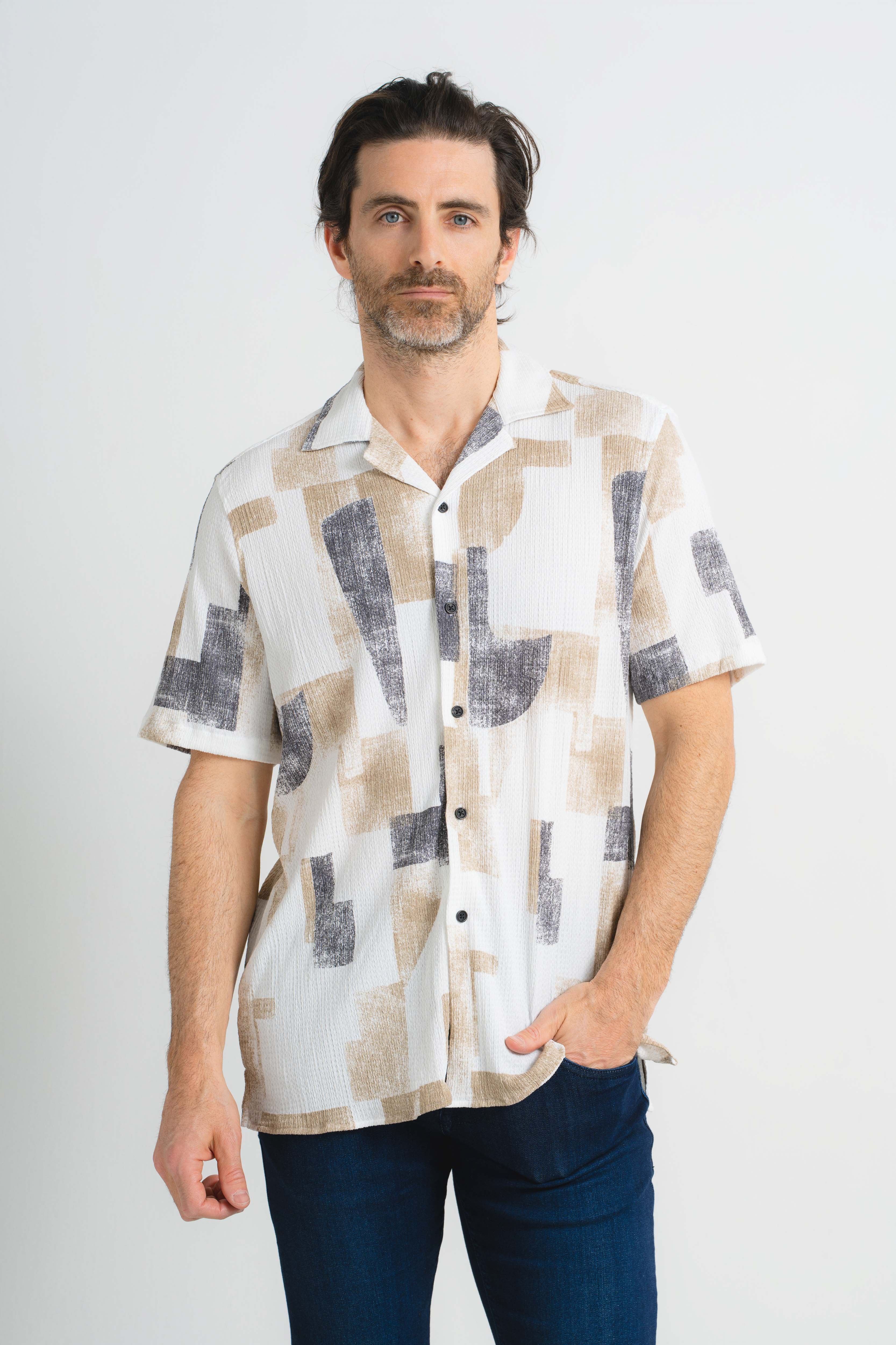 Cubism Sand Dune Short Sleeve Shirt
