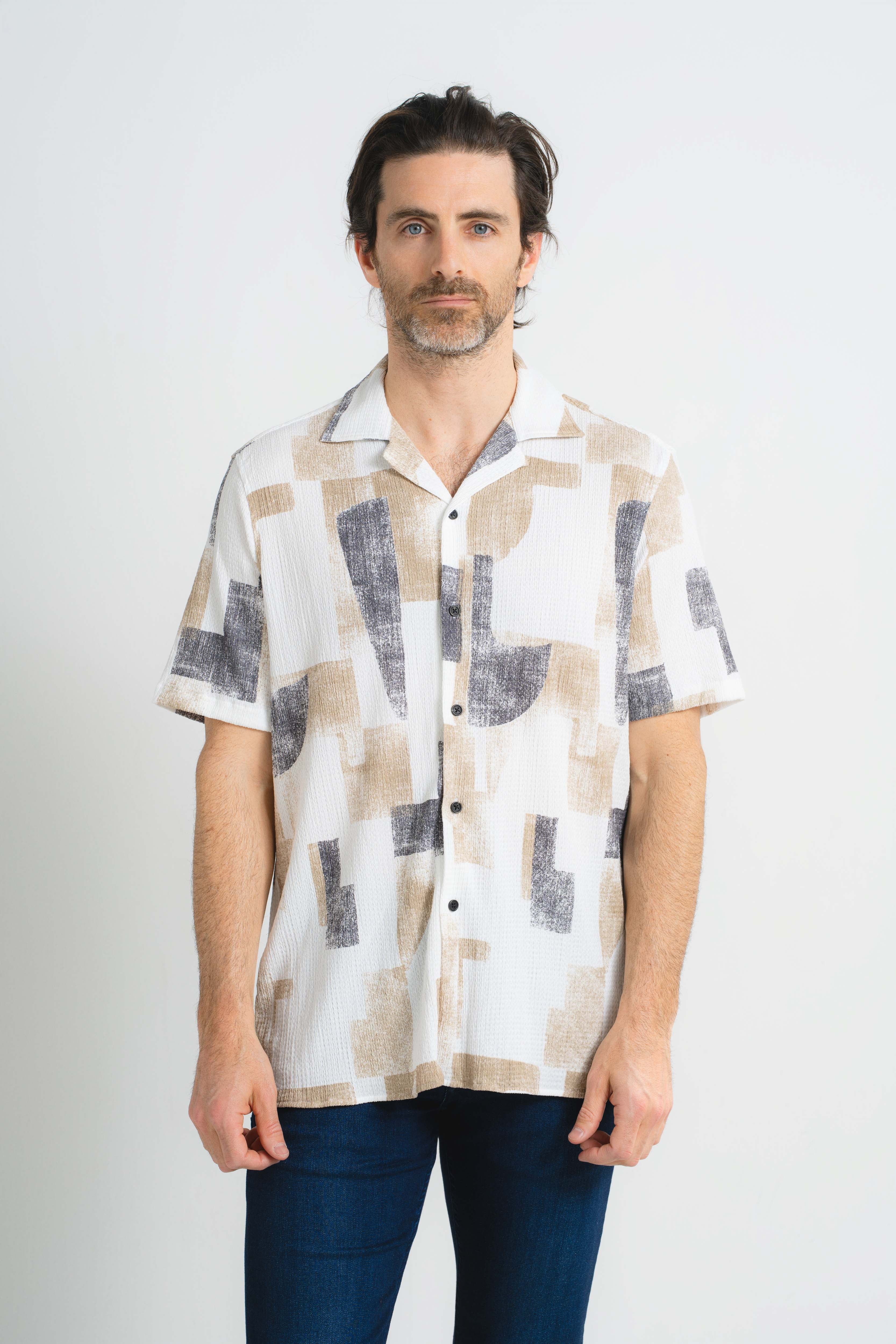 Cubism Sand Dune Short Sleeve Shirt