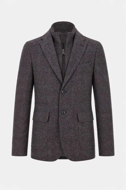 Grey Woven Sport Coat