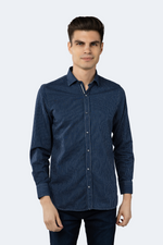 Denim Blue Stripe Shirt