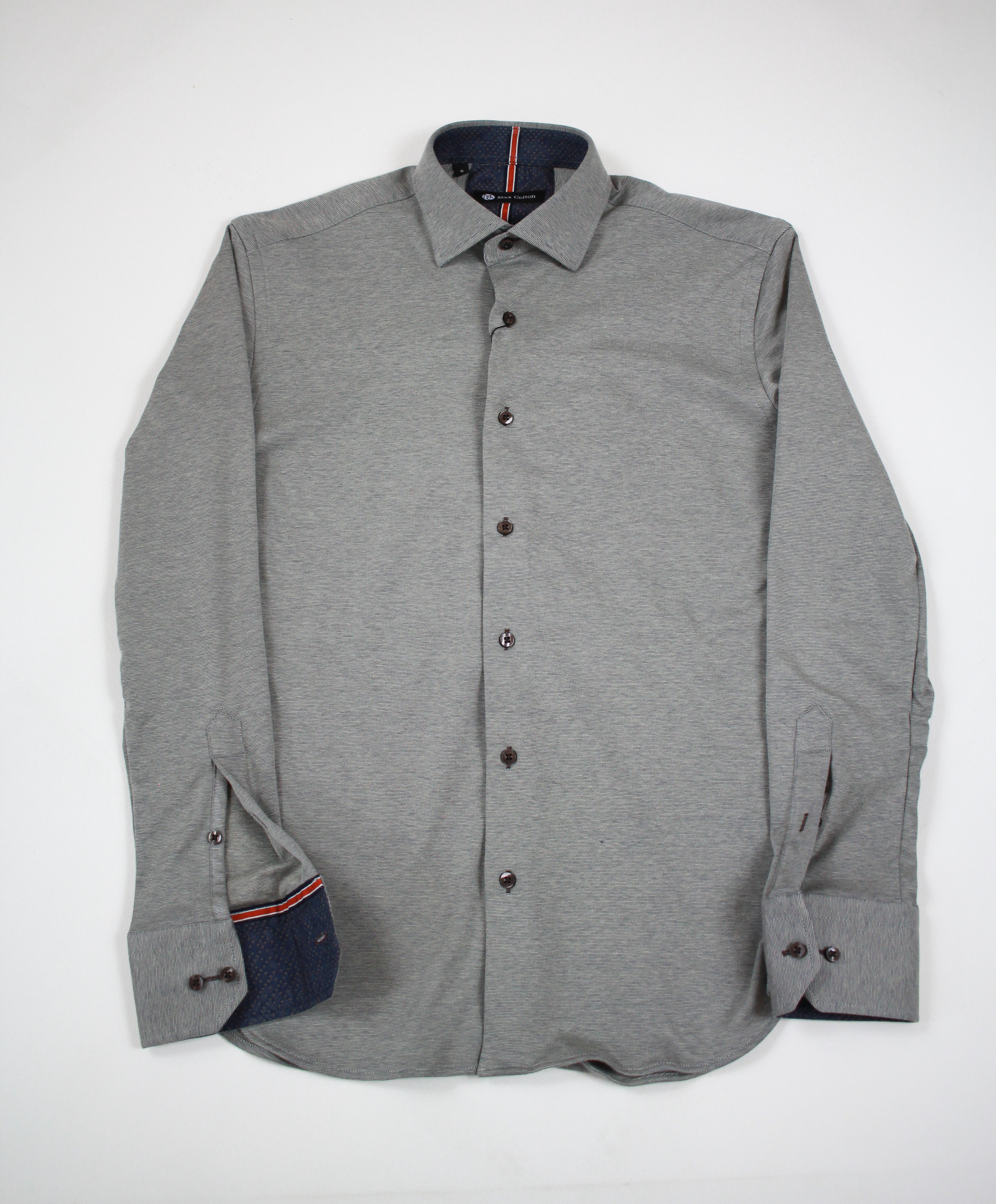 Max Colton Taupe Knit Long Sleeve Shirt