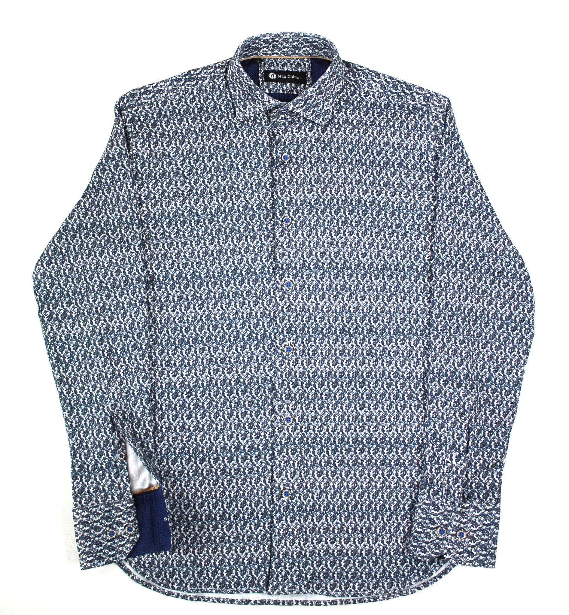 Max Colton Floral Paisley Long Sleeve Shirt