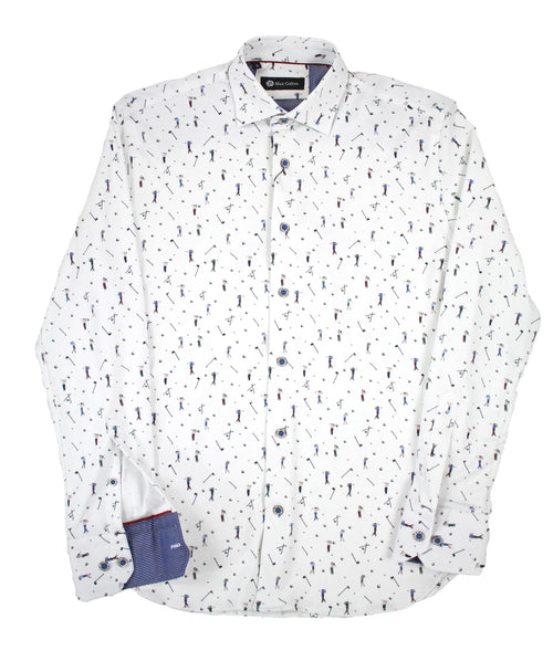 Luchiano Visconti Long Sleeve Shirt 43115 | Clearance main image 1