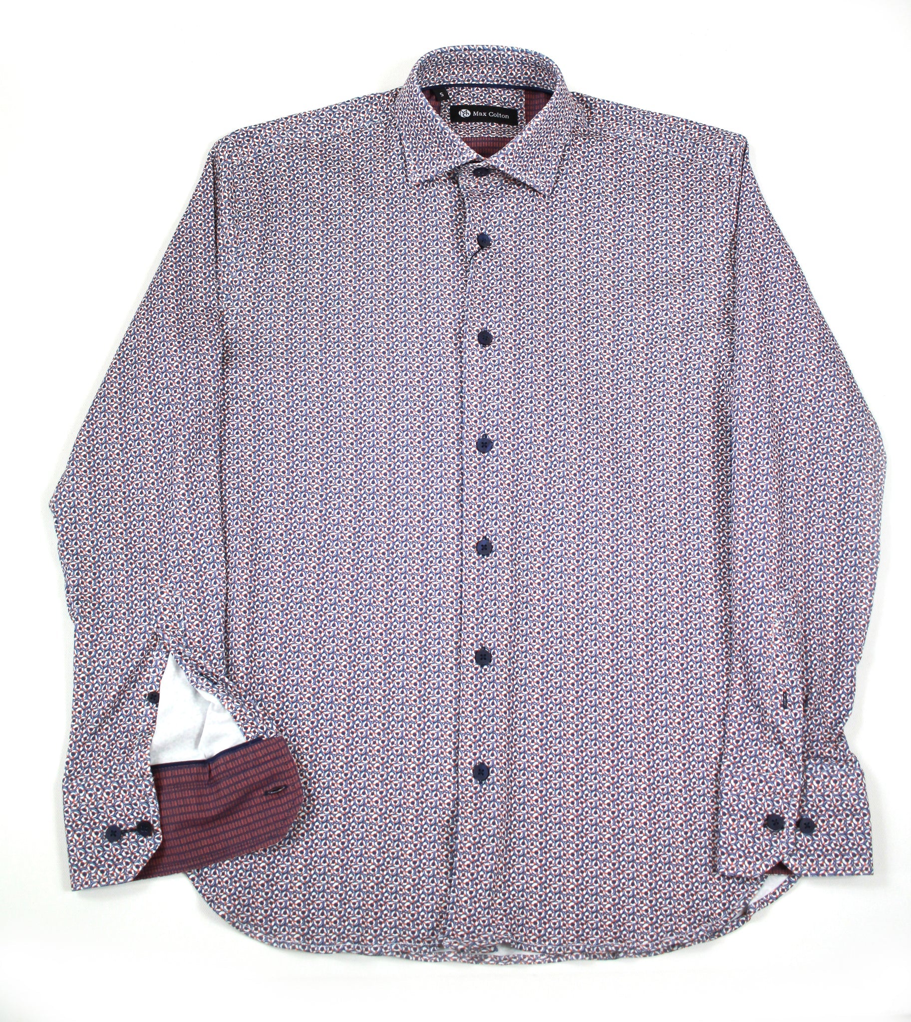 Max Colton Life-Ring Print Long Sleeve Shirt