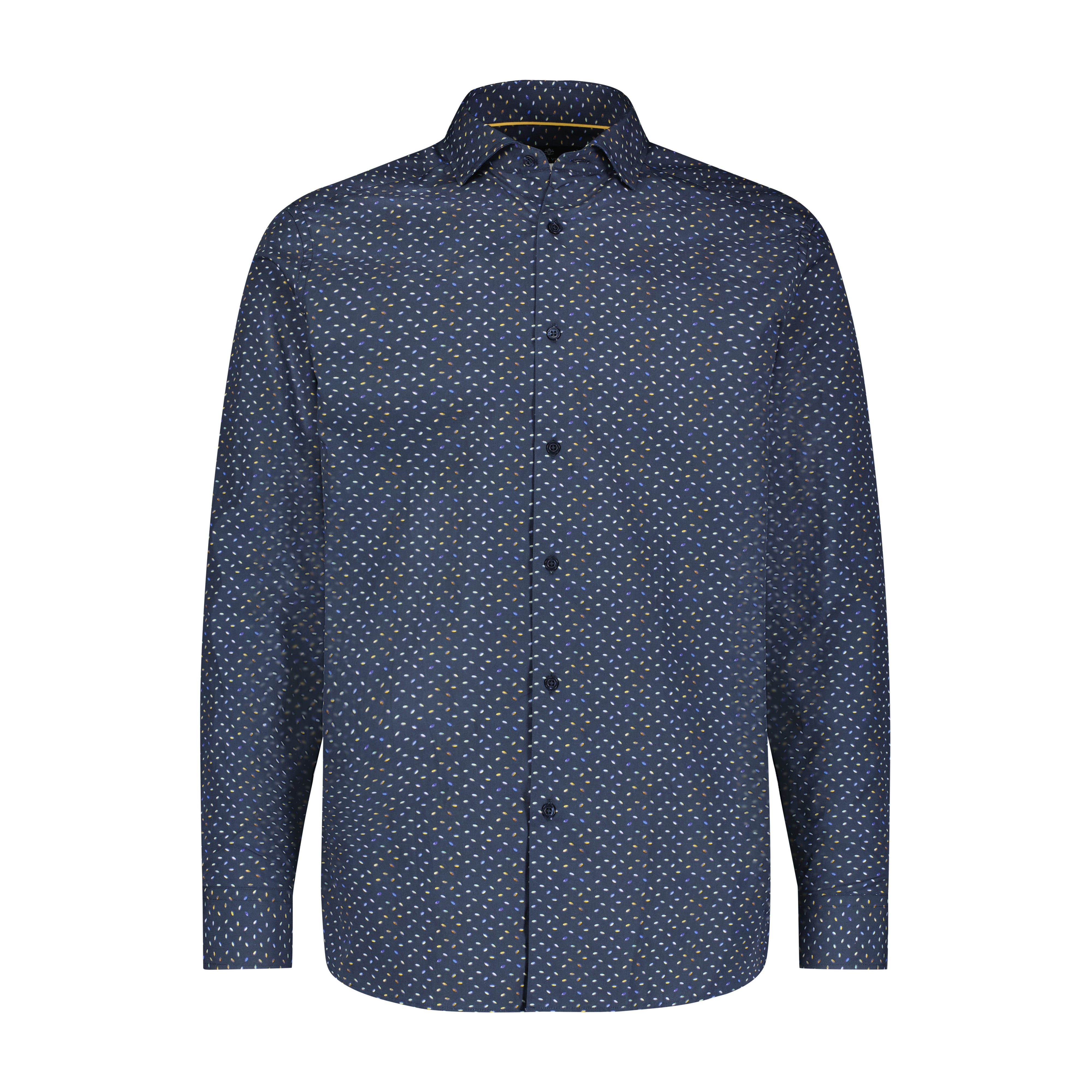 Oval Dot Print Shirt