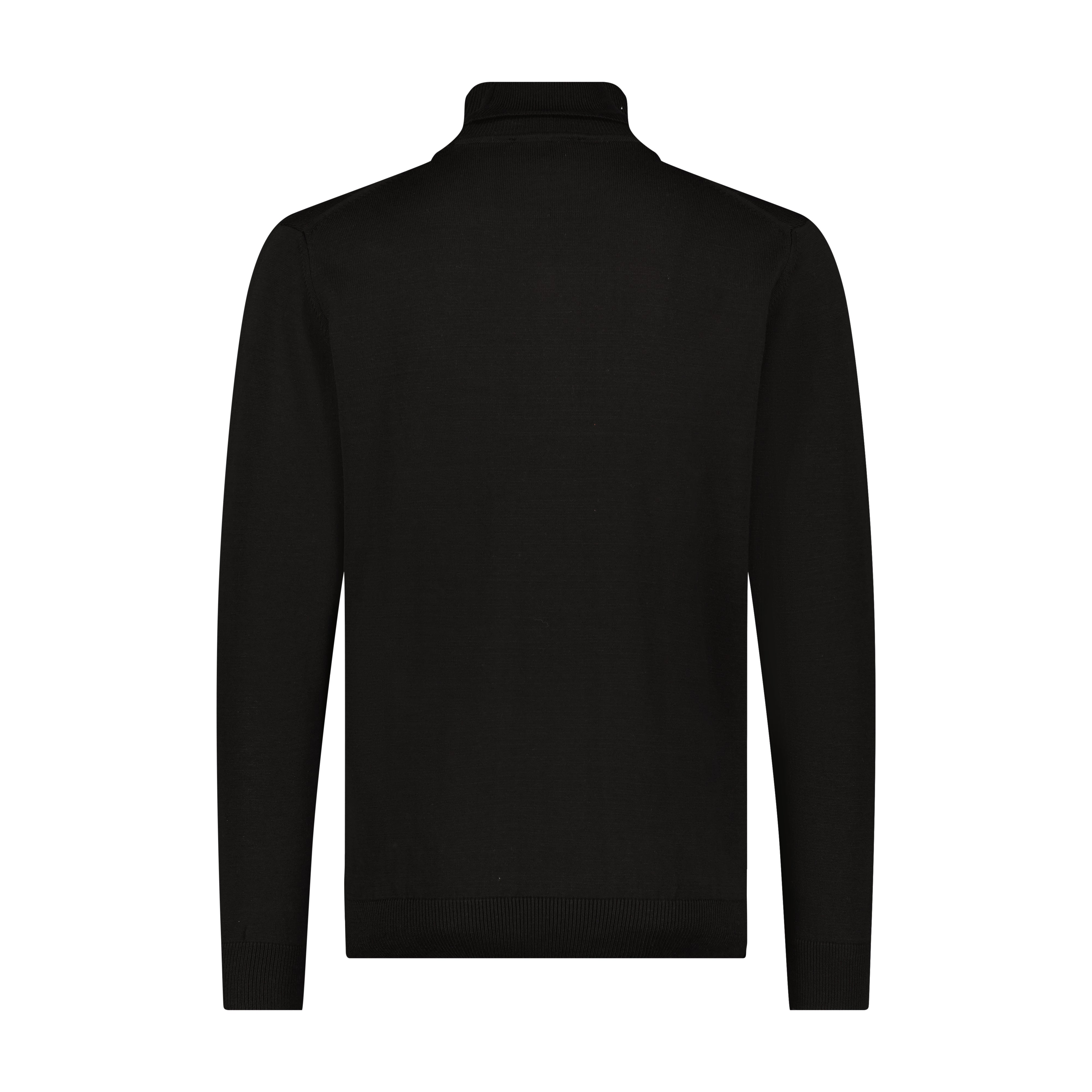 Panelled Turtleneck