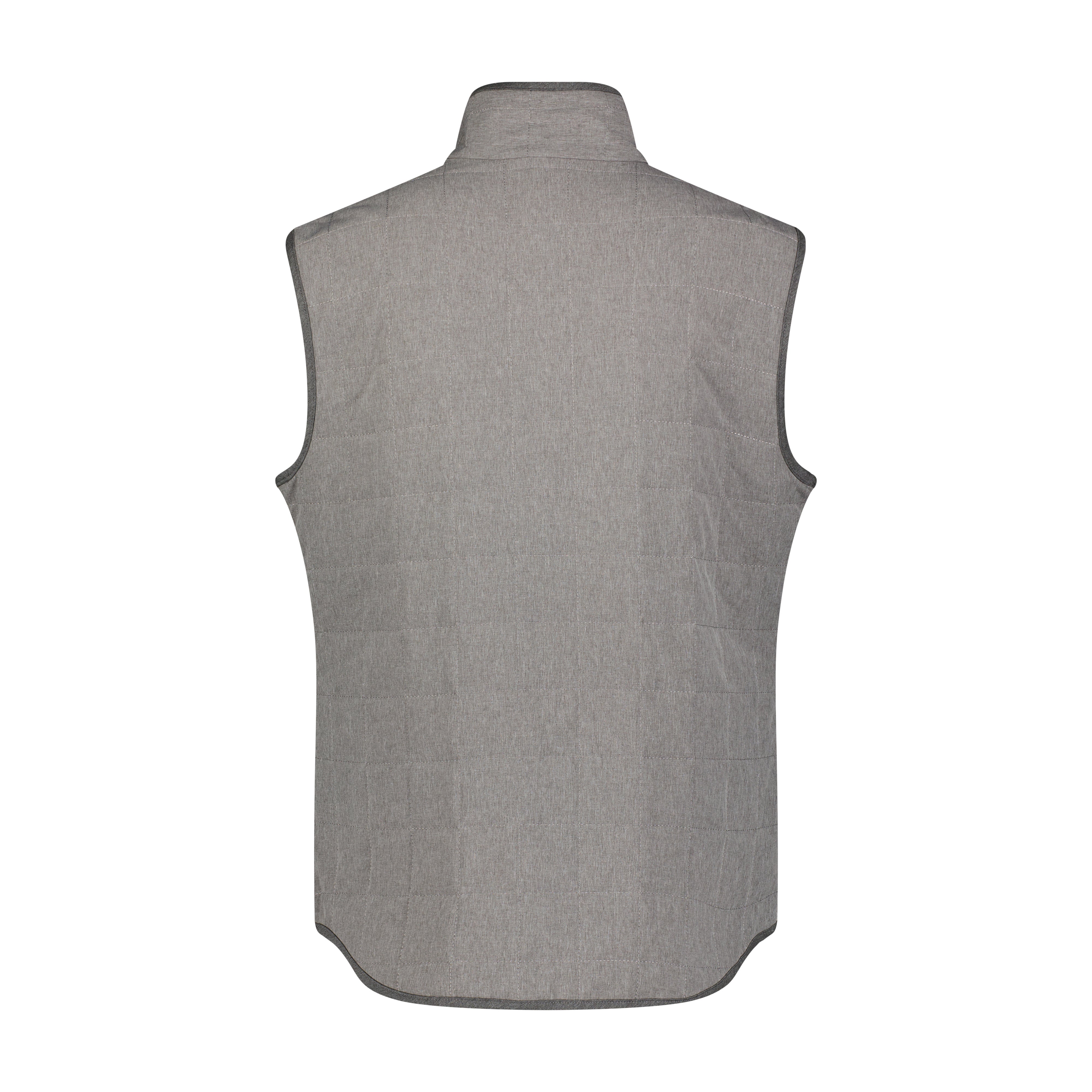 Grey Lightweight Quilted Vest