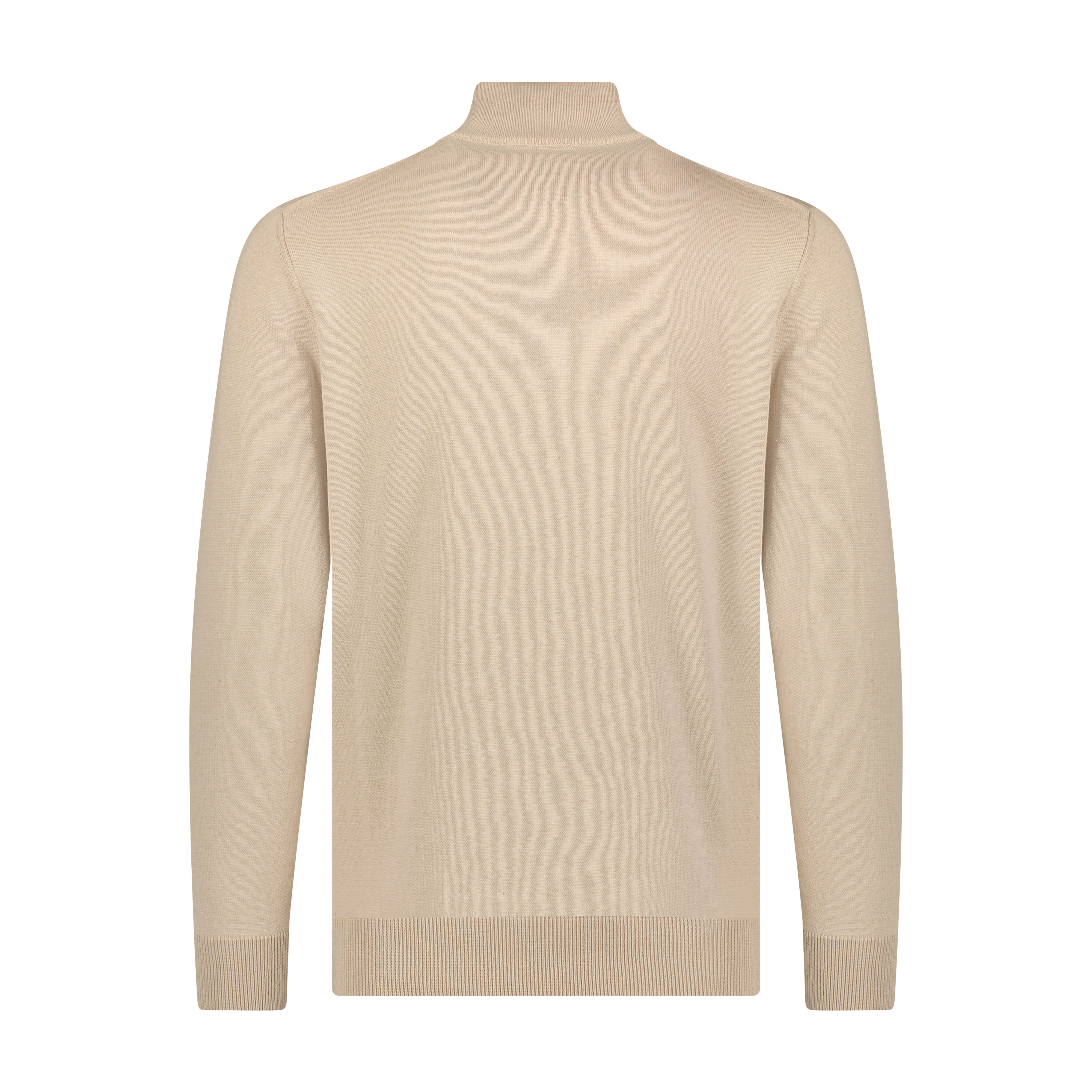 Quarter Zip Multi Panel Sweater