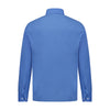 Blue Solid Long Sleeve Shirt